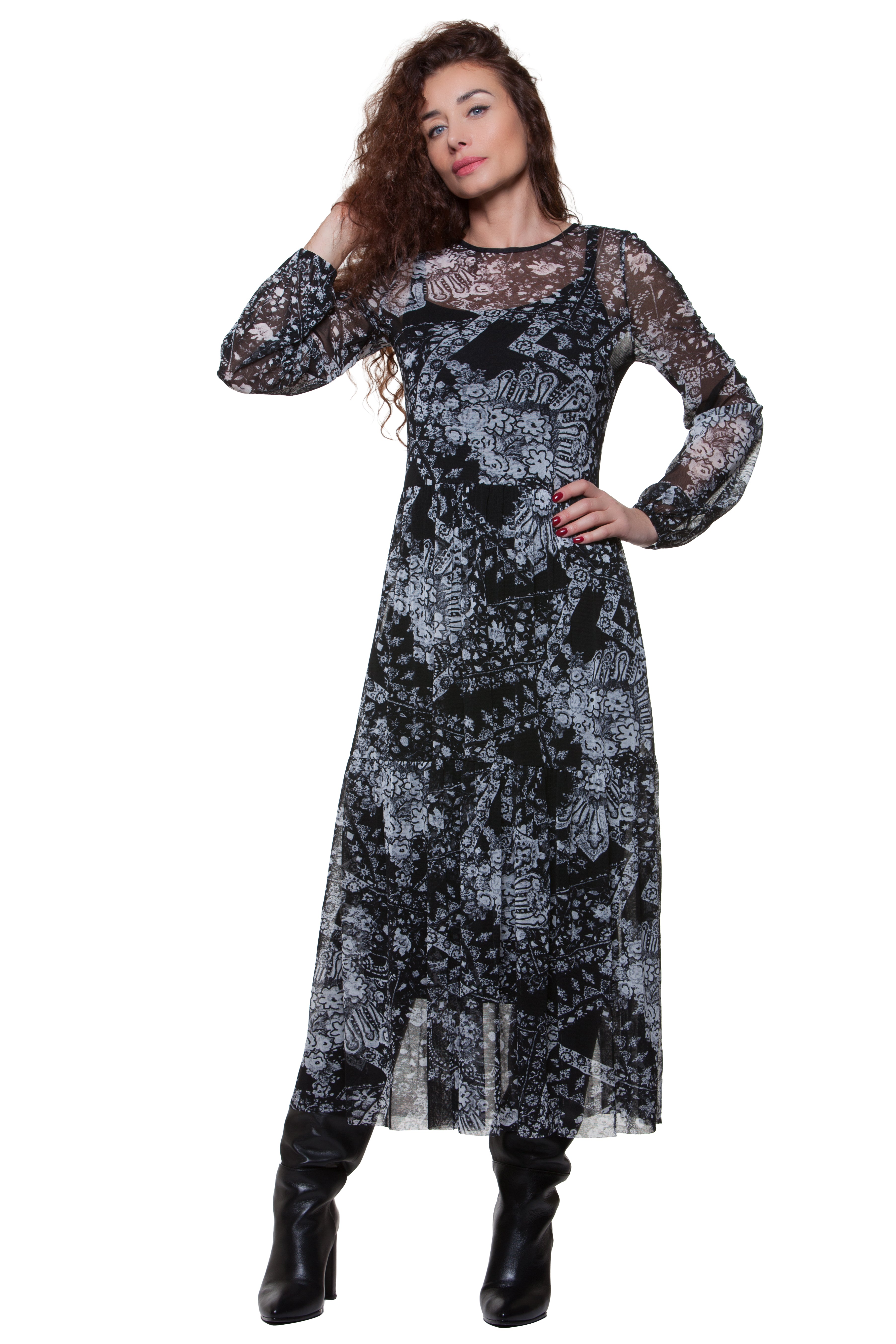 Luxurious Midi Dress Shelley No20