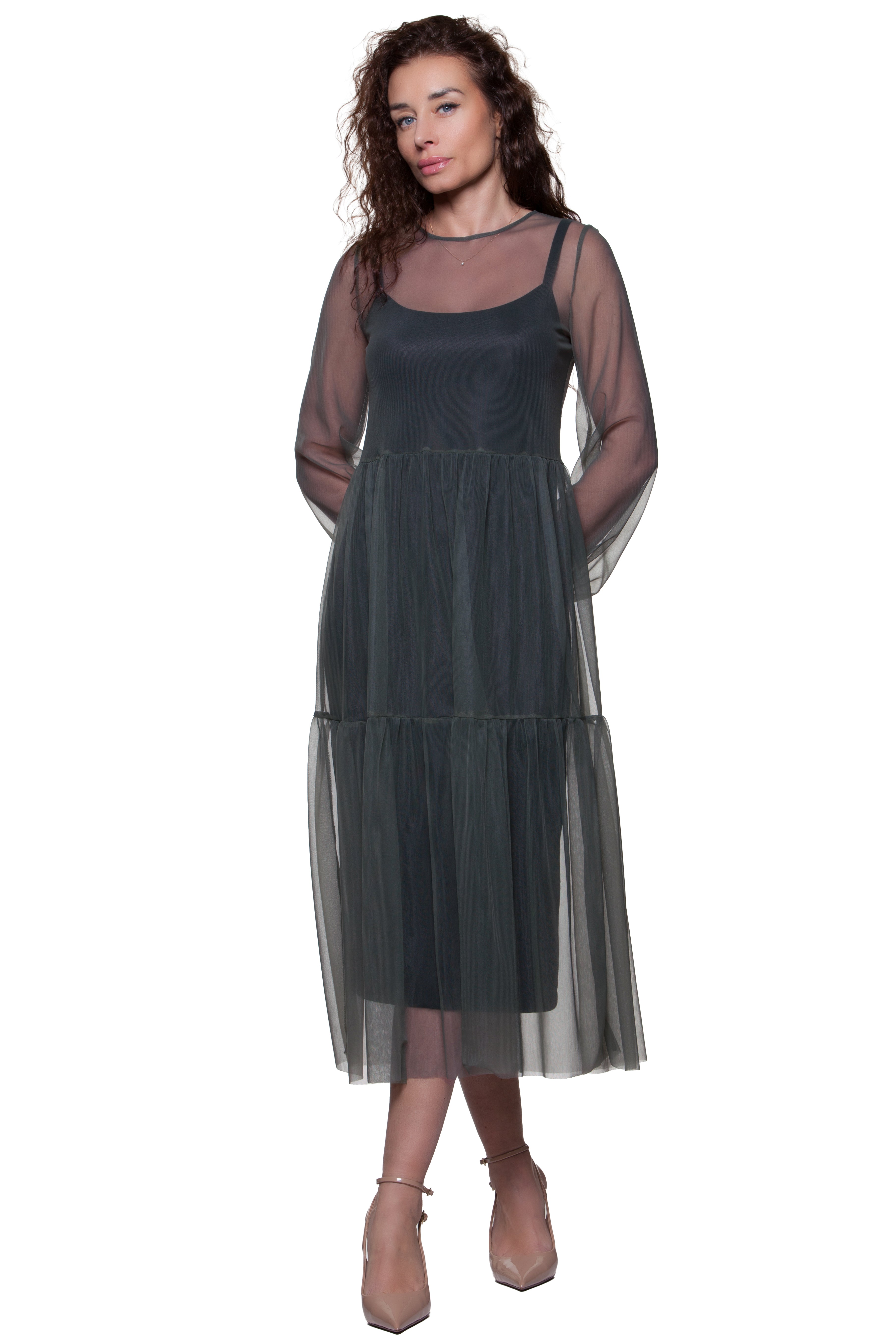 Luxurious Midi Dress Shelley No33