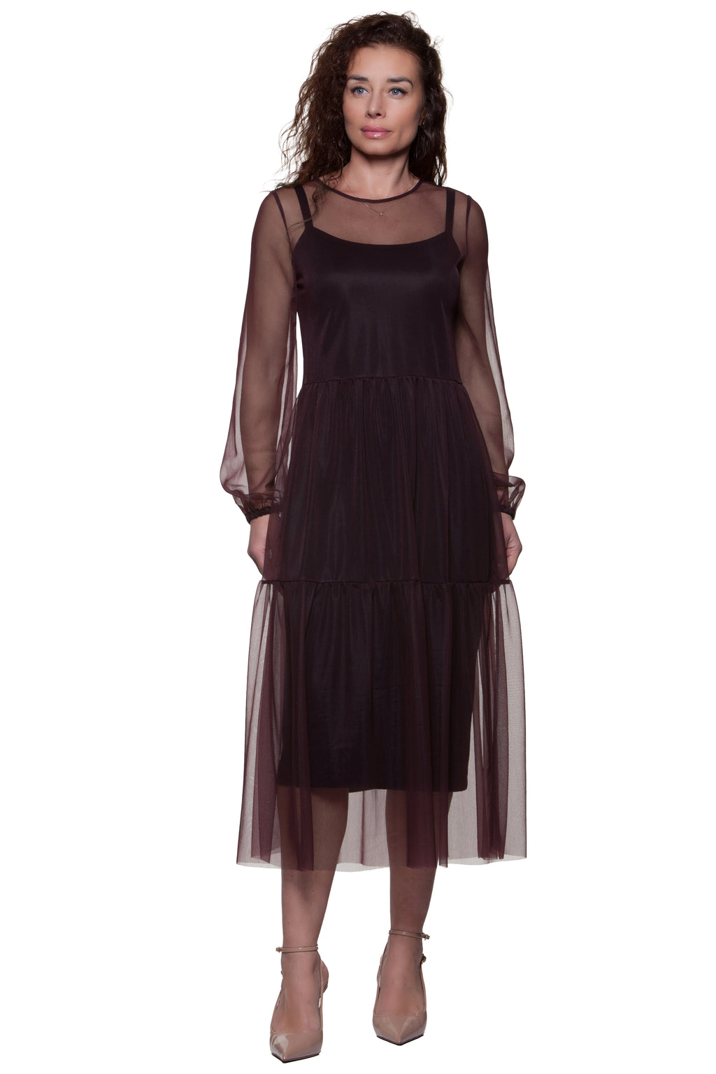 Luxurious Midi Dress Shelley No32