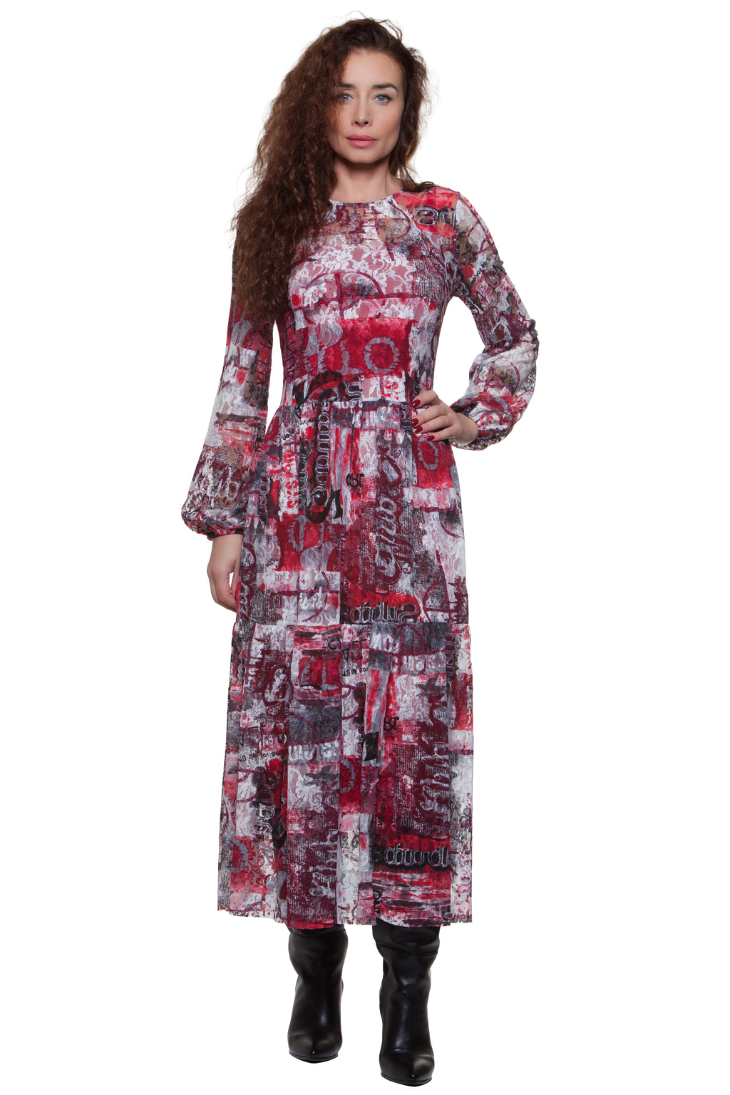 Luxurious Midi Dress Shelley No21