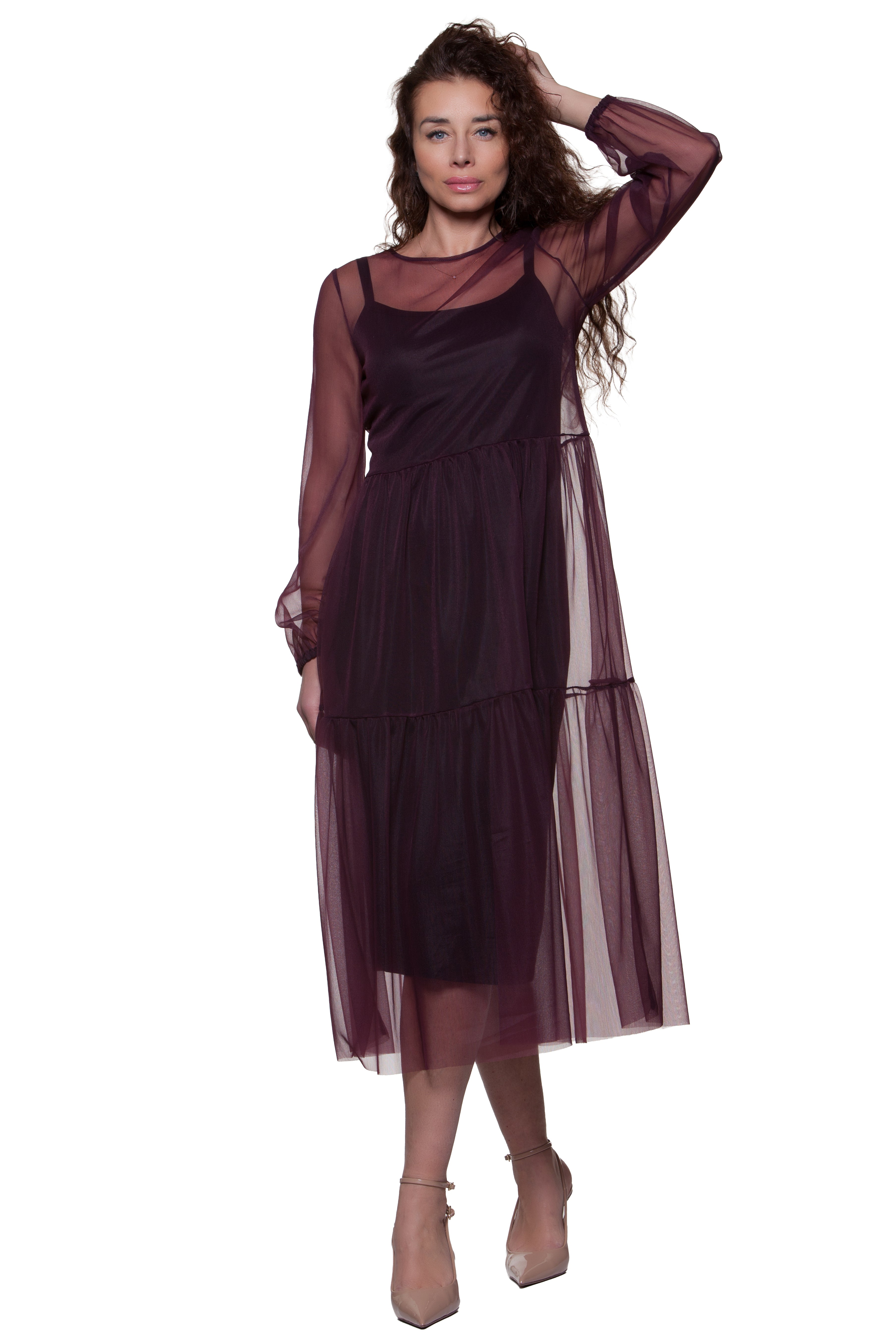 Luxurious Midi Dress Shelley No31
