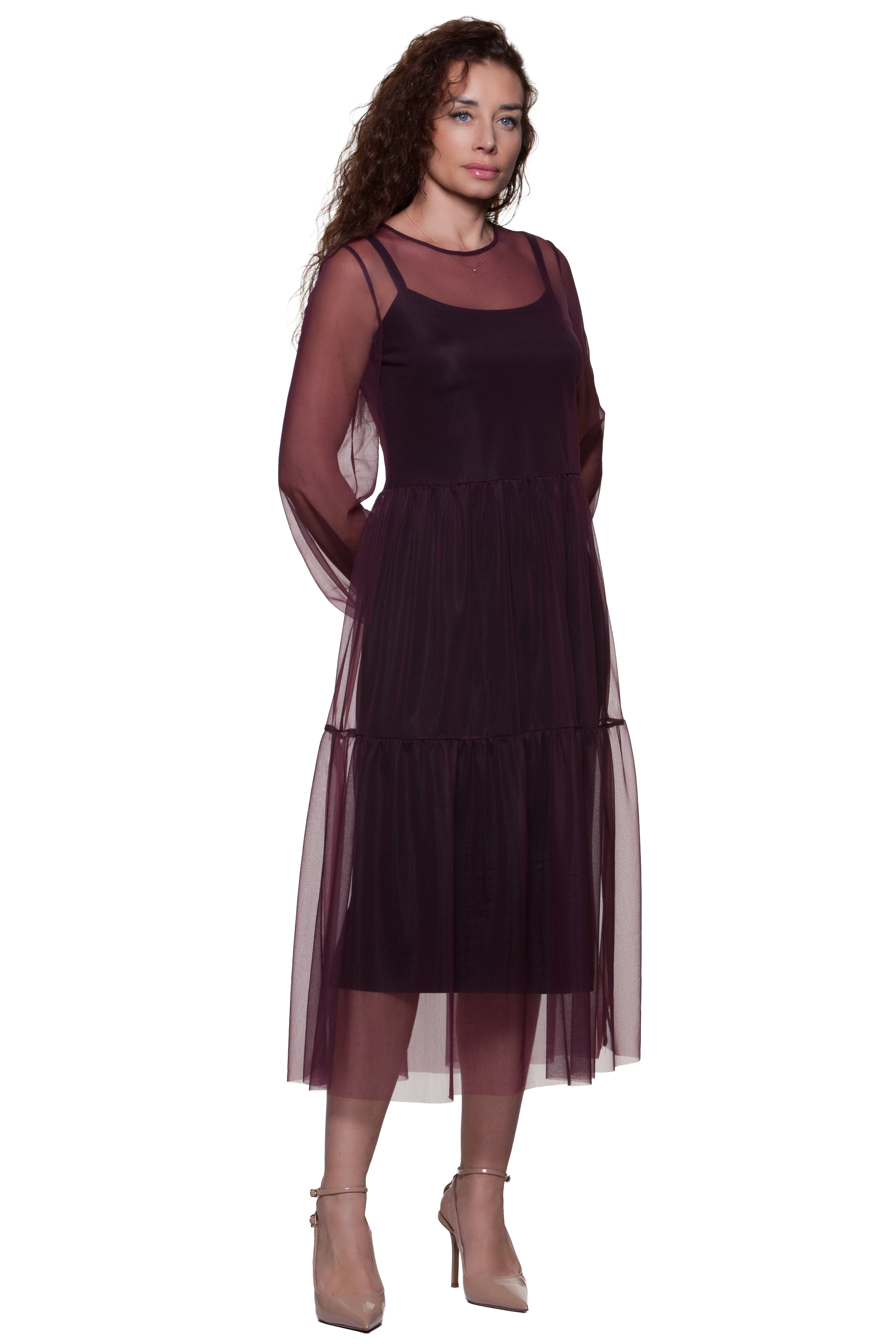 Luxurious Midi Dress Shelley No31