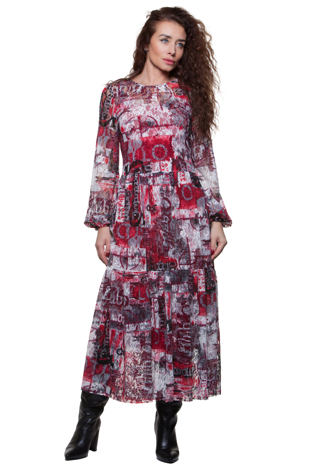 Luxurious Midi Dress Shelley No21