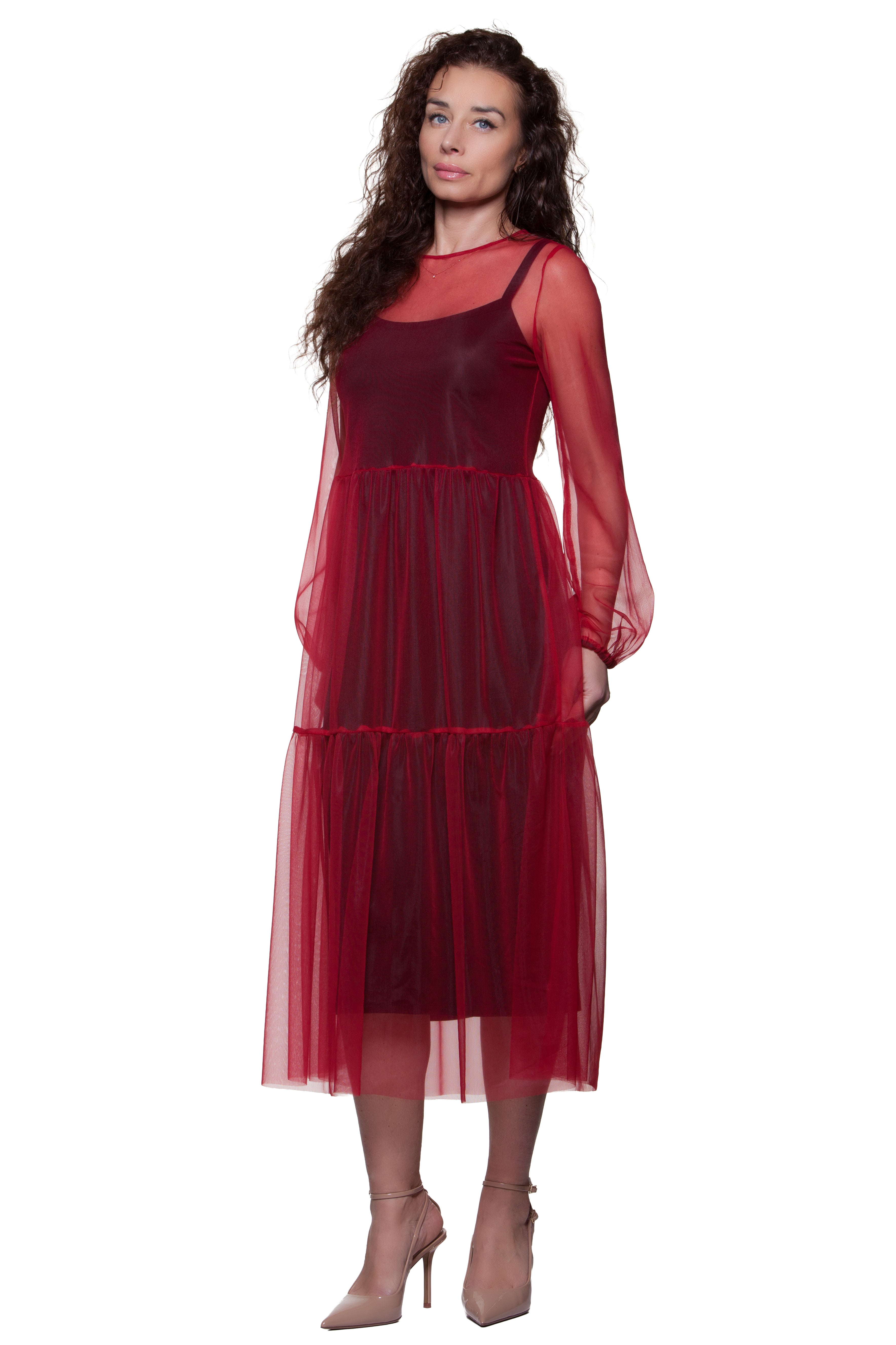 Luxurious Midi Dress Shelley No30