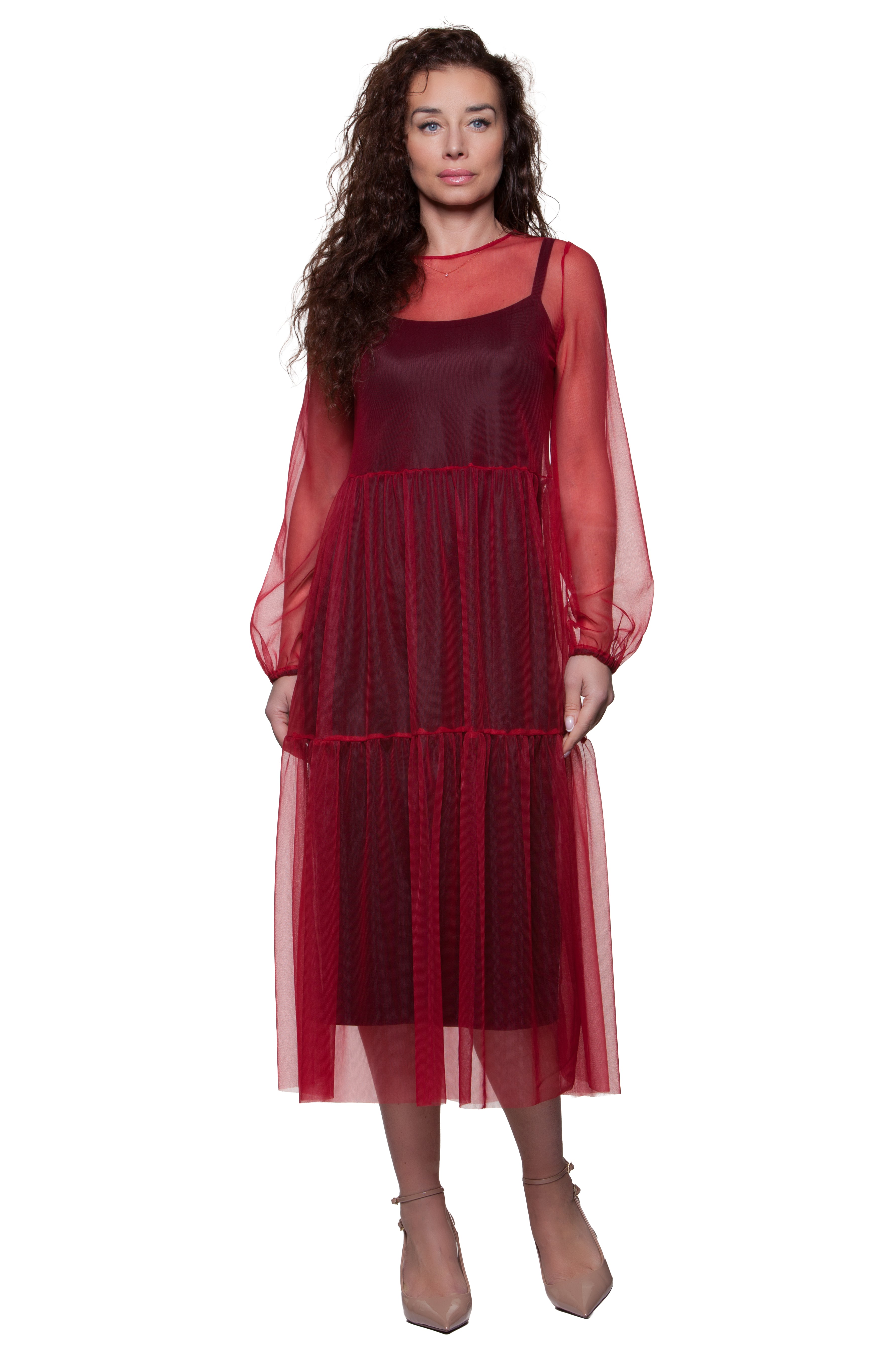 Luxurious Midi Dress Shelley No30