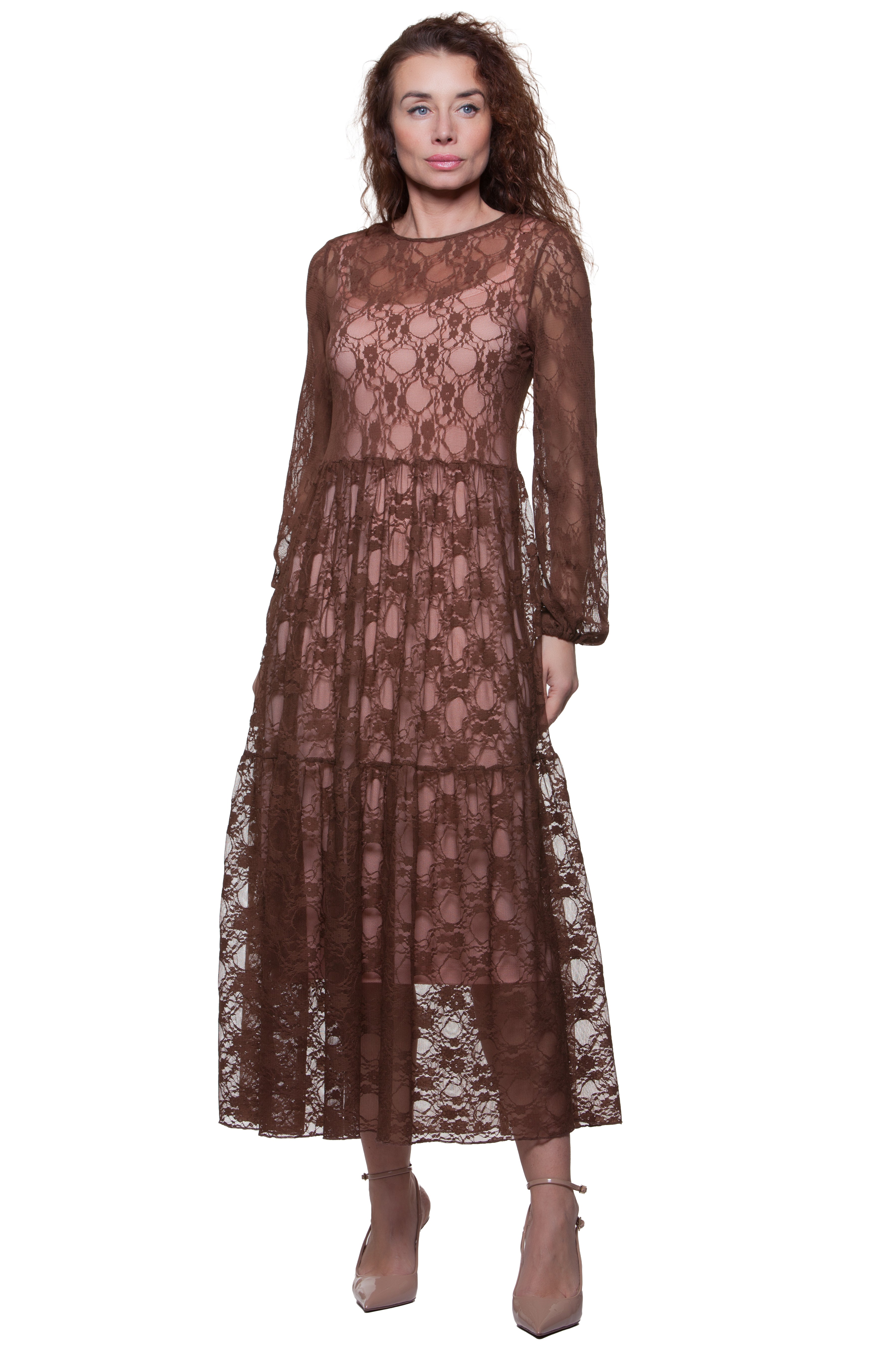 Luxurious Midi Dress Shelley No27