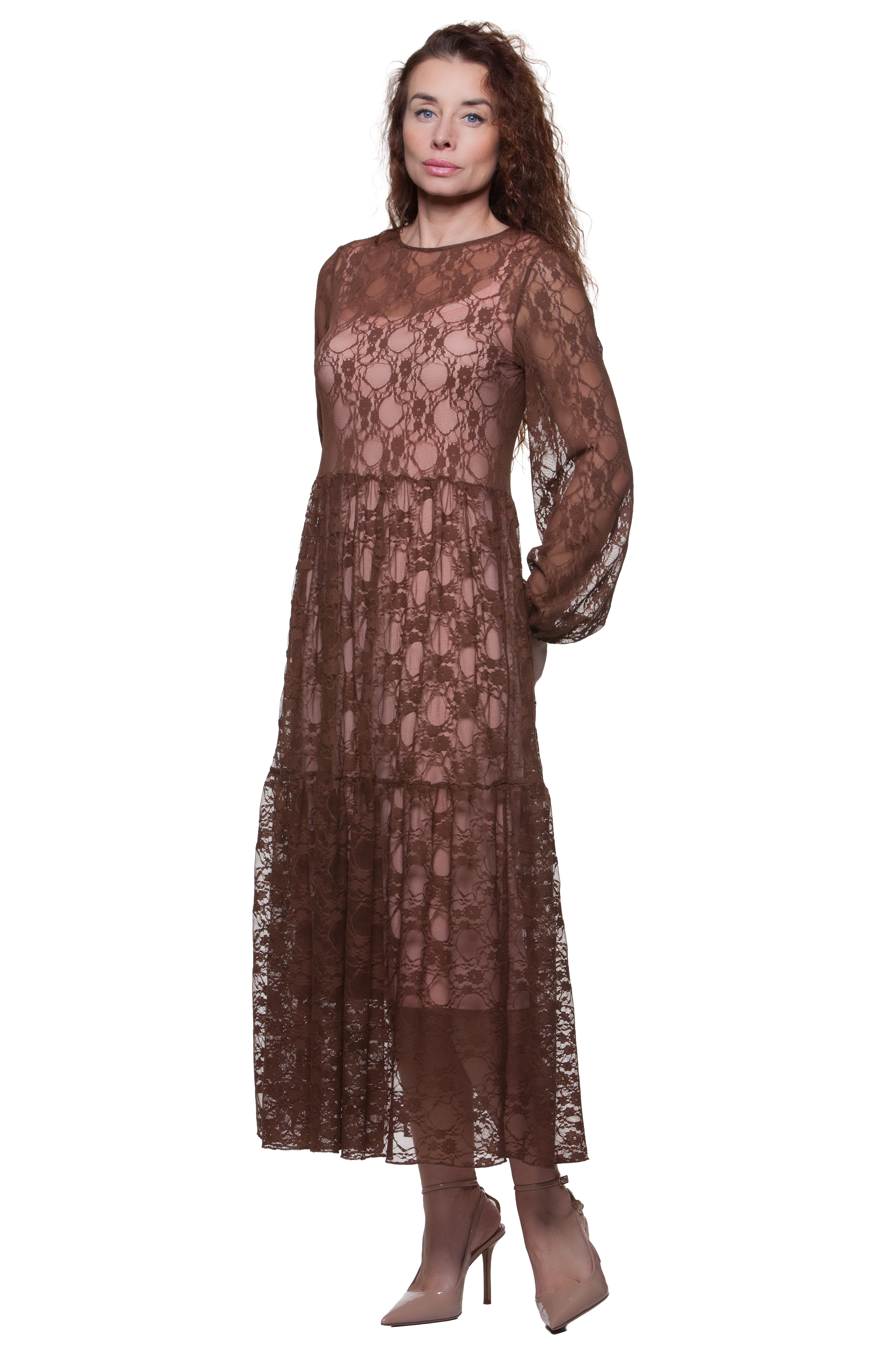 Luxurious Midi Dress Shelley No27