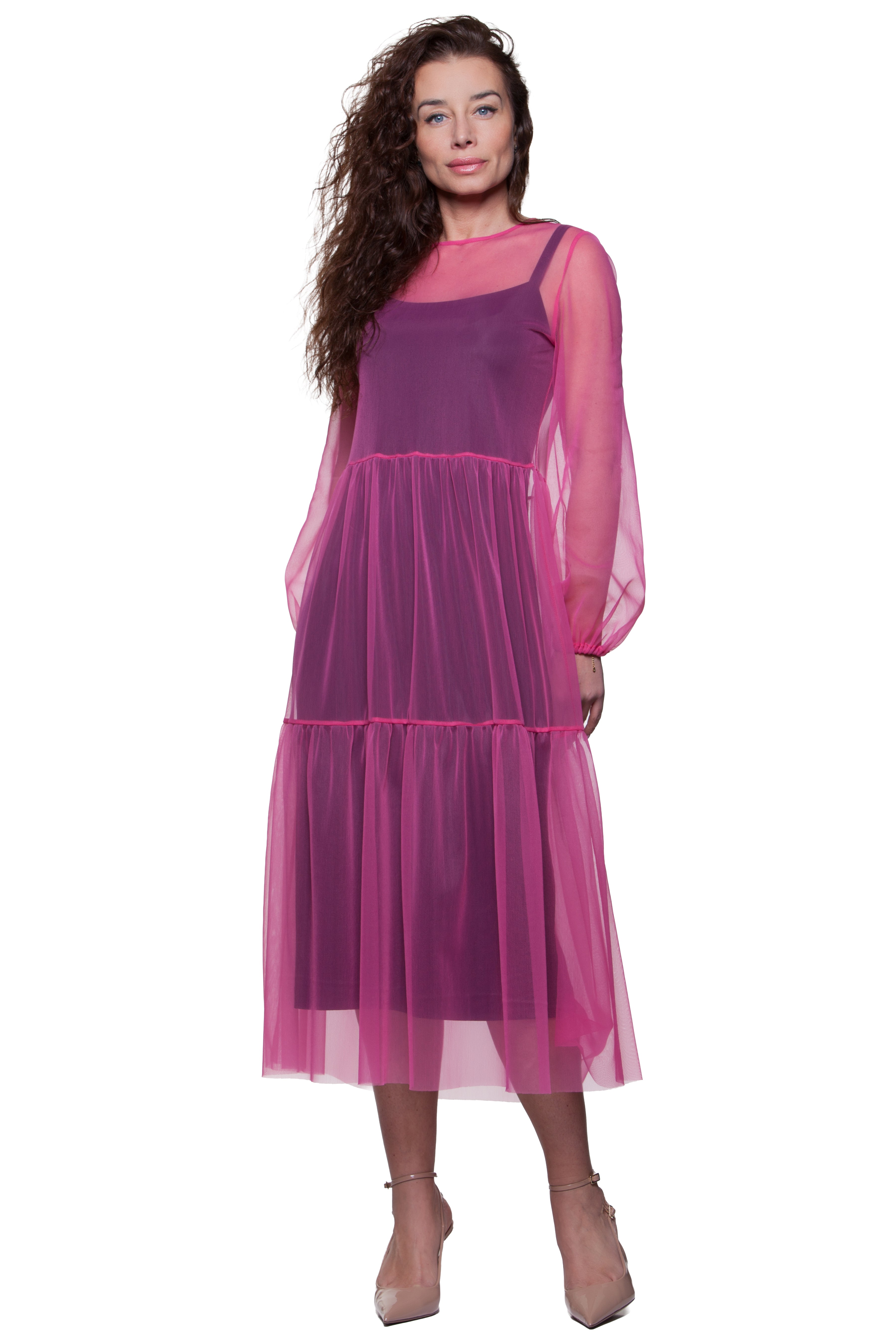 Luxurious Midi Dress Shelley No34