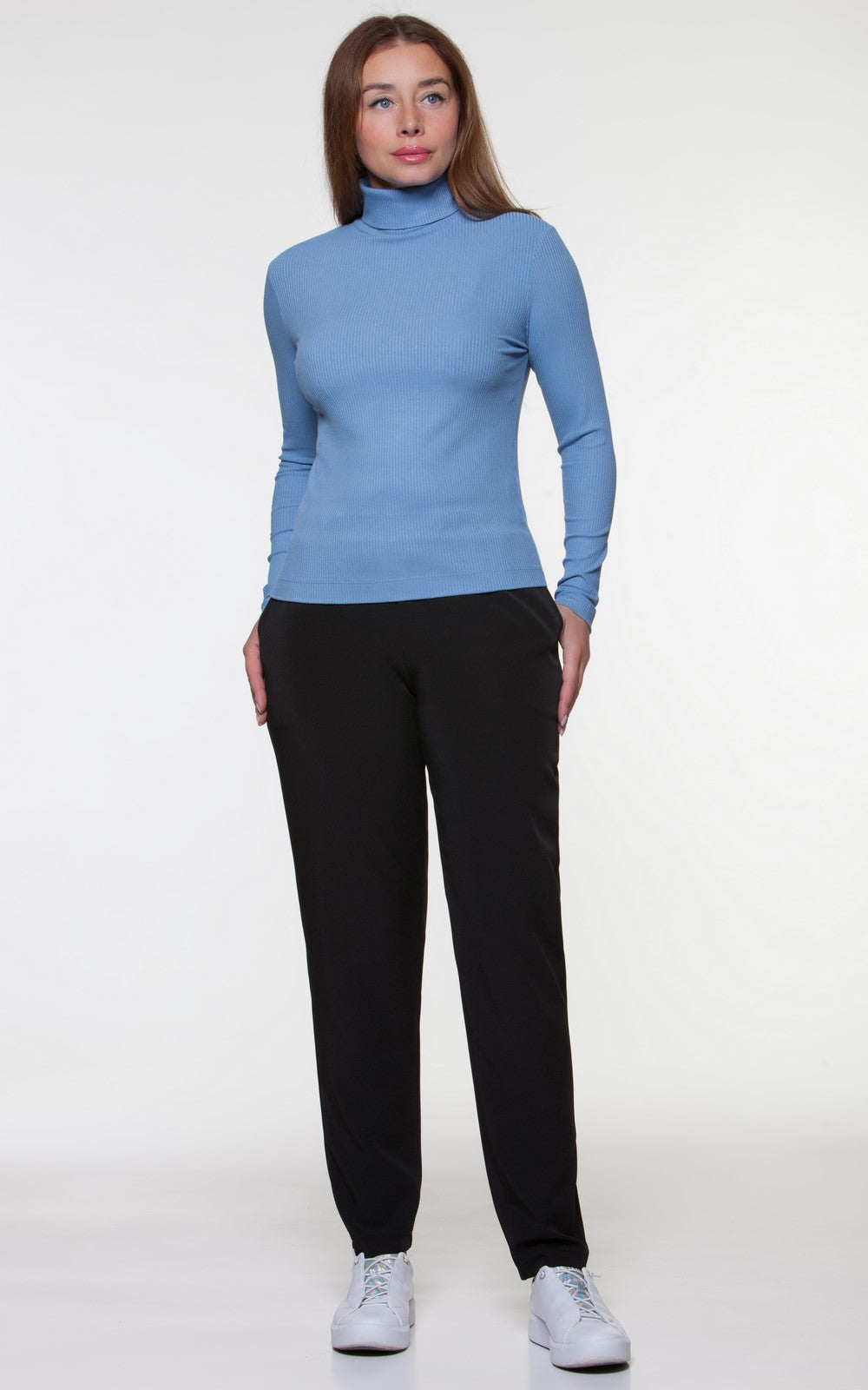 Comfortable Knitted Turtleneck Olivia No4