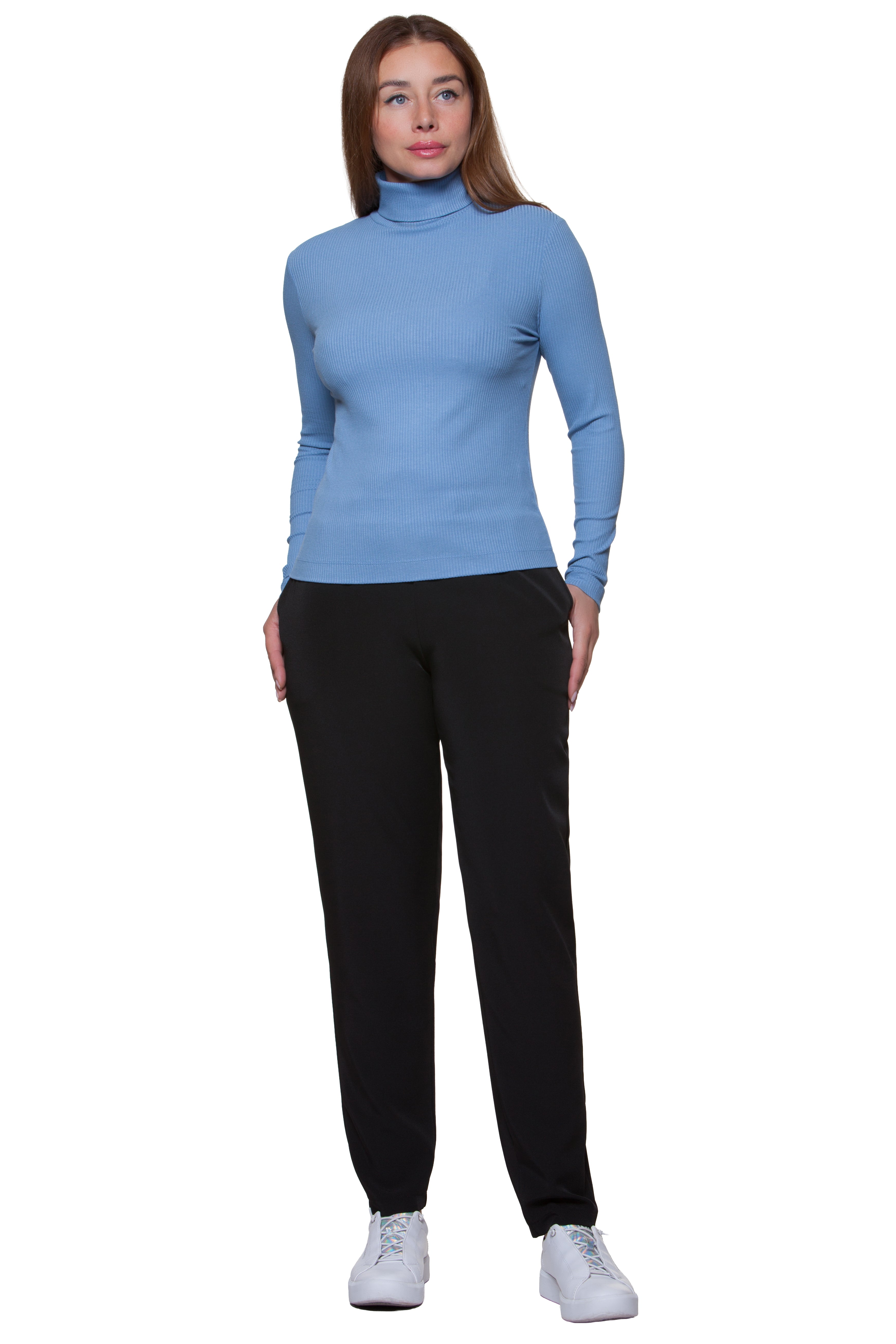 Comfortable Knitted Turtleneck Olivia No4