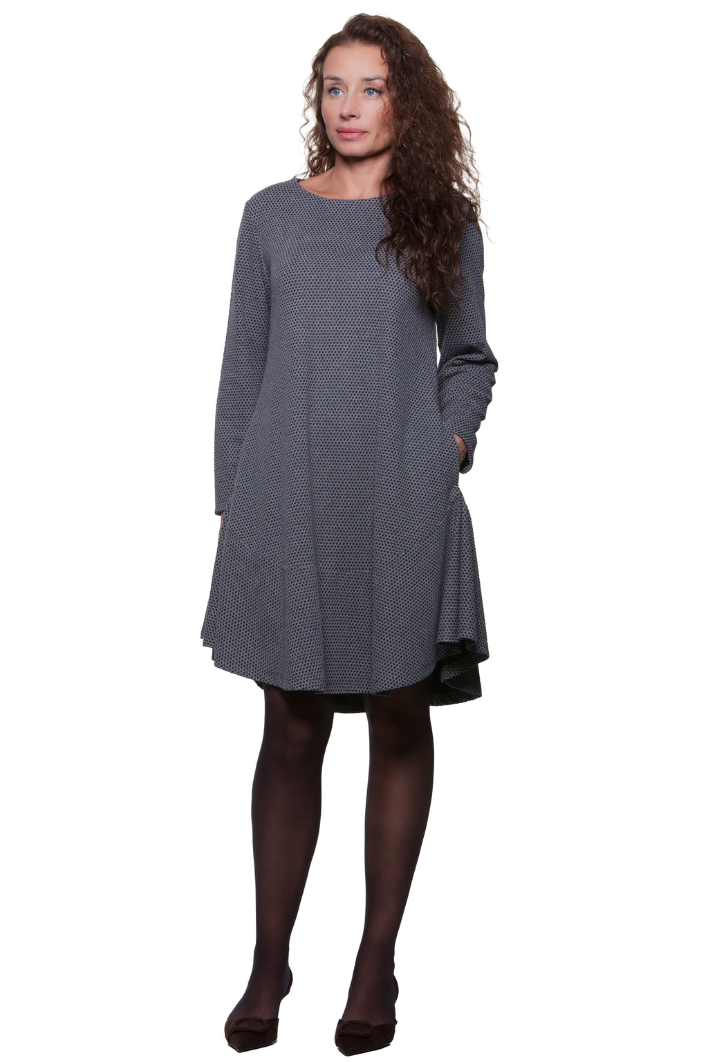 Casual Dress Terry No61 — Magnolica Latvian Women's Clothing