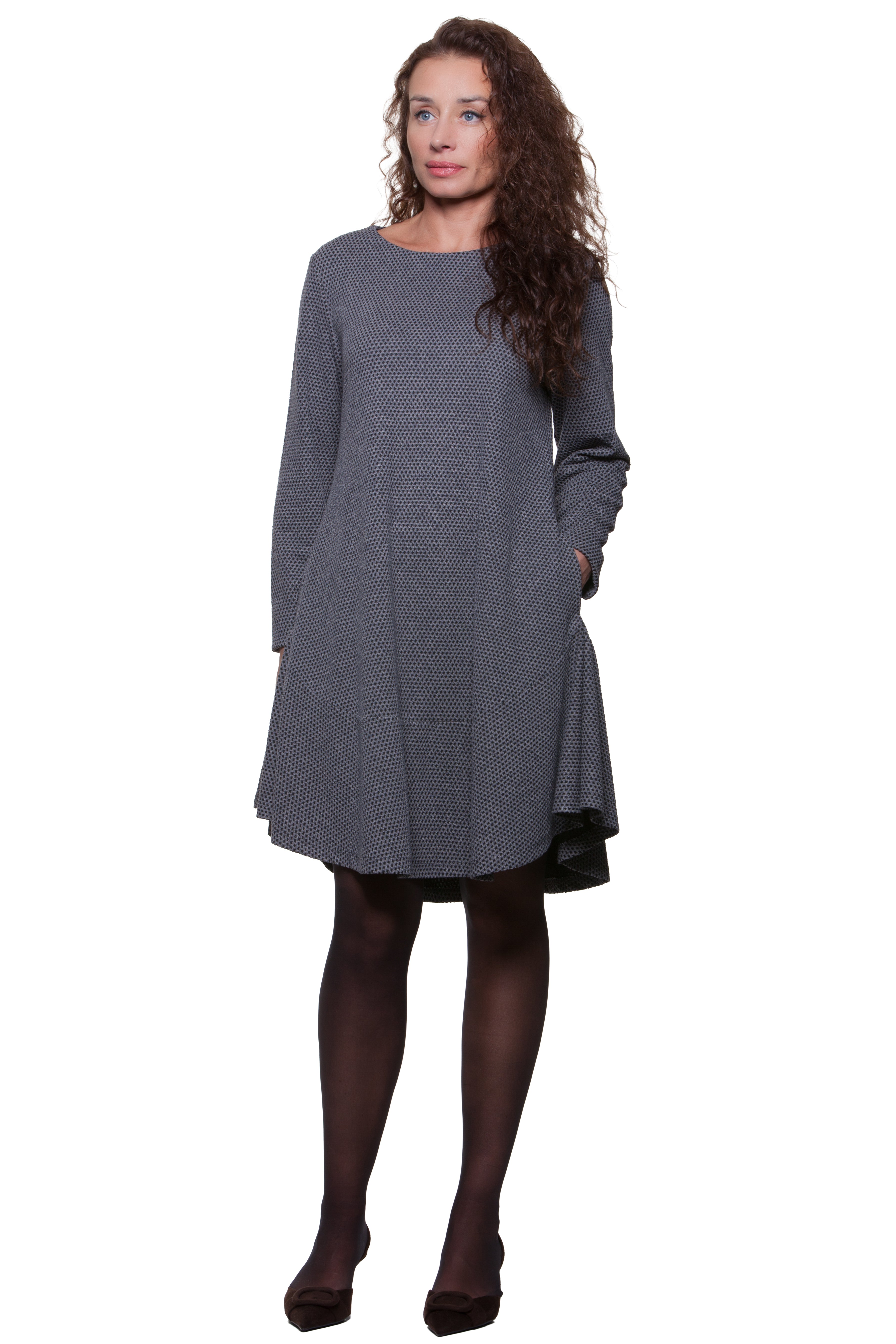 Casual Dress Terry No61 — Magnolica Latvian Women's Clothing