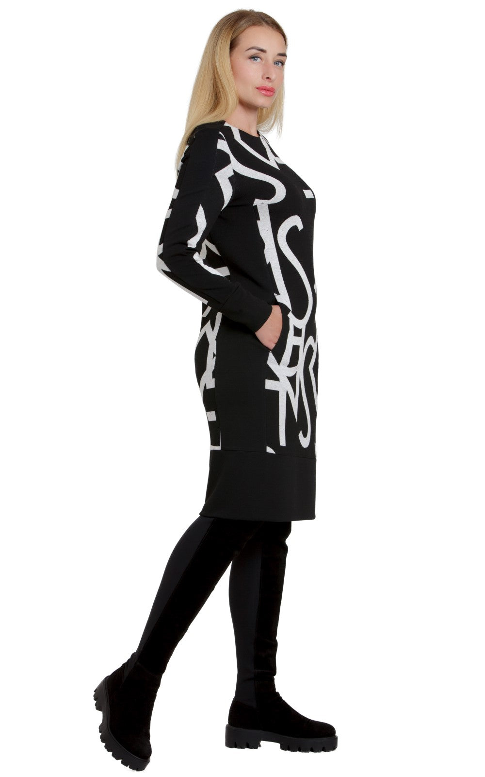 Casual Knitted Dress Karime No3