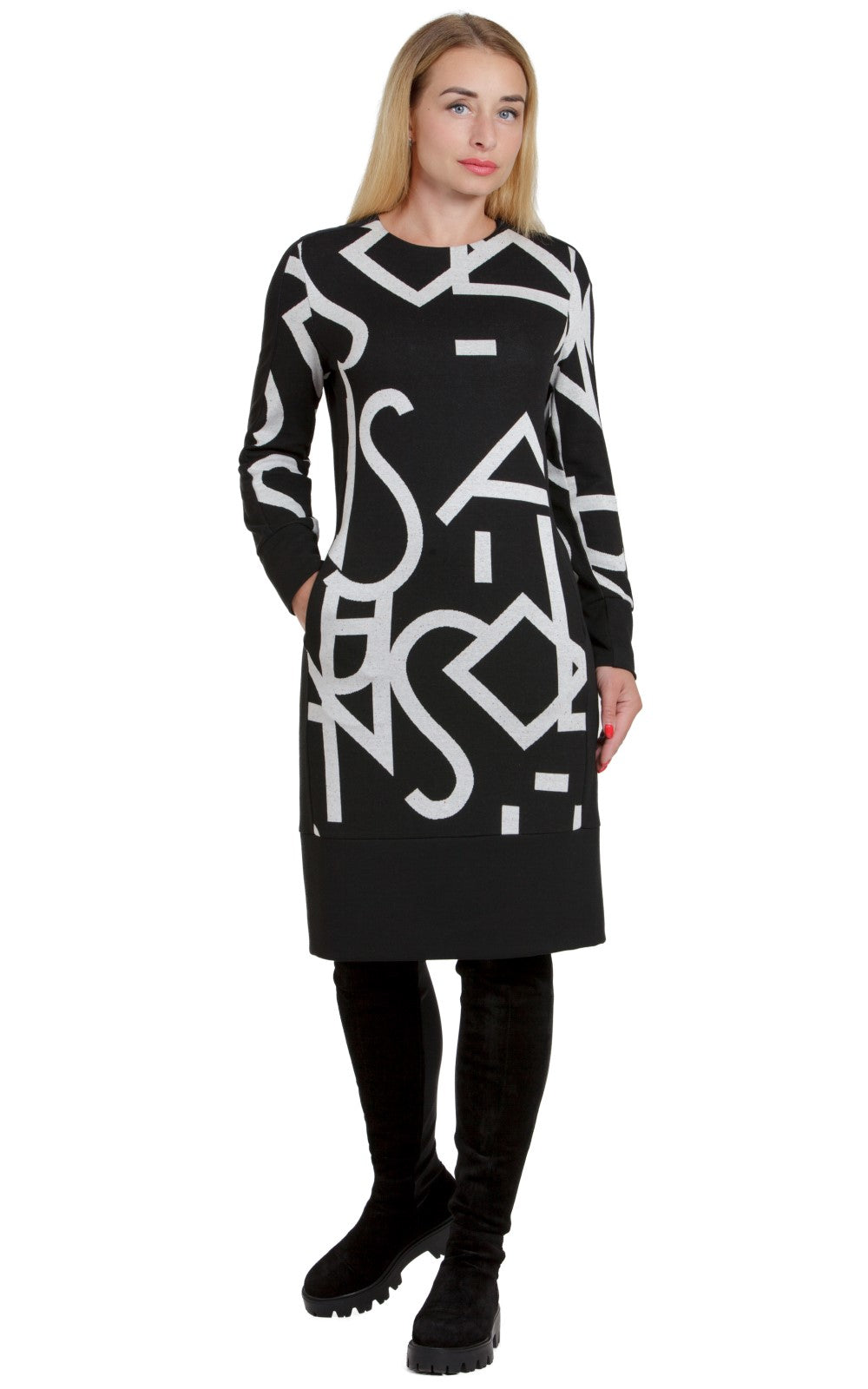 Casual Knitted Dress Karime No3