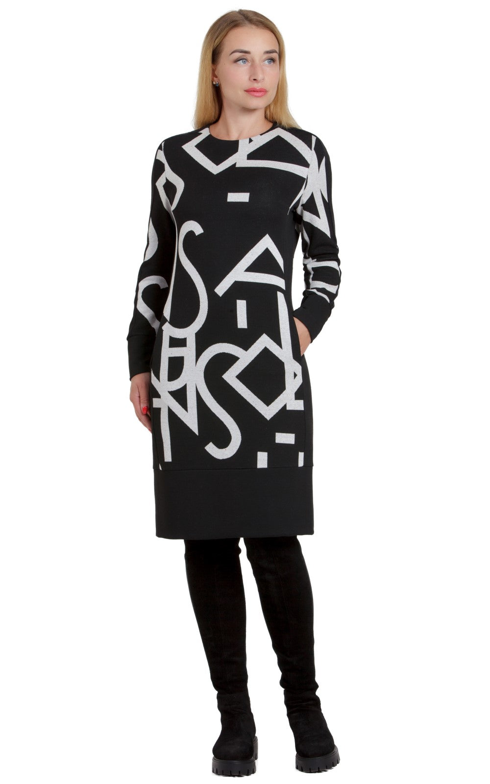 Casual Knitted Dress Karime No3