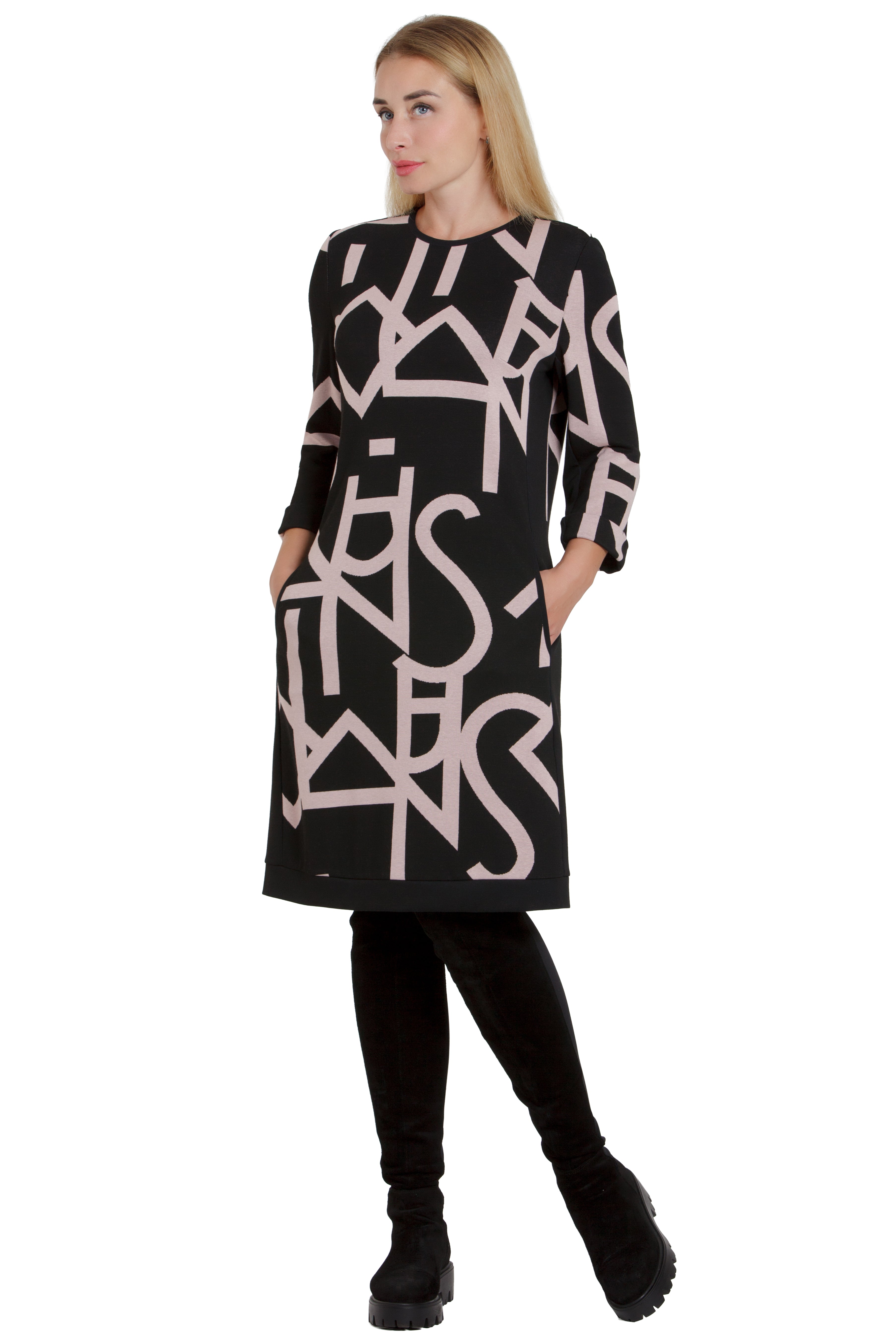 Casual Dress Grace No023 — Magnolica Latvian Women's Clothing