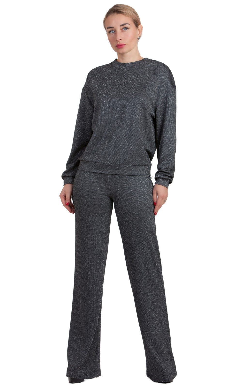 Casual Silver Jumper Annie No43