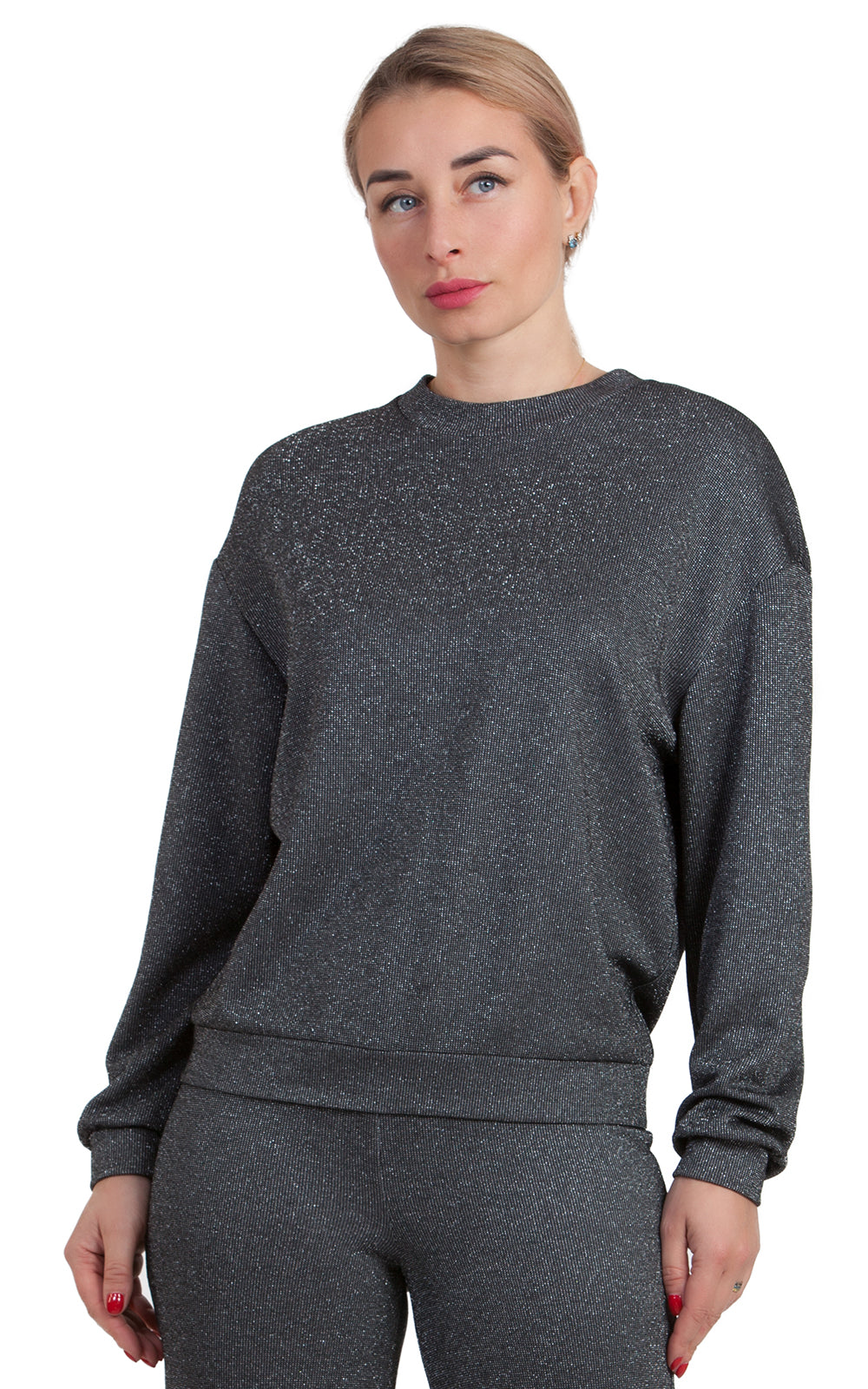 Casual Silver Jumper Annie No43