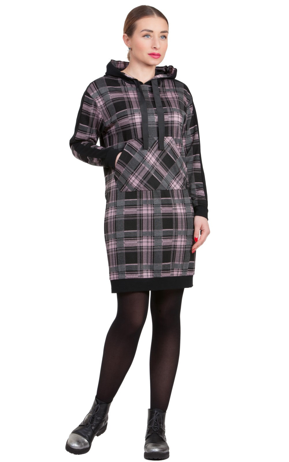 Sporty-style Tunic Dress Patty No1