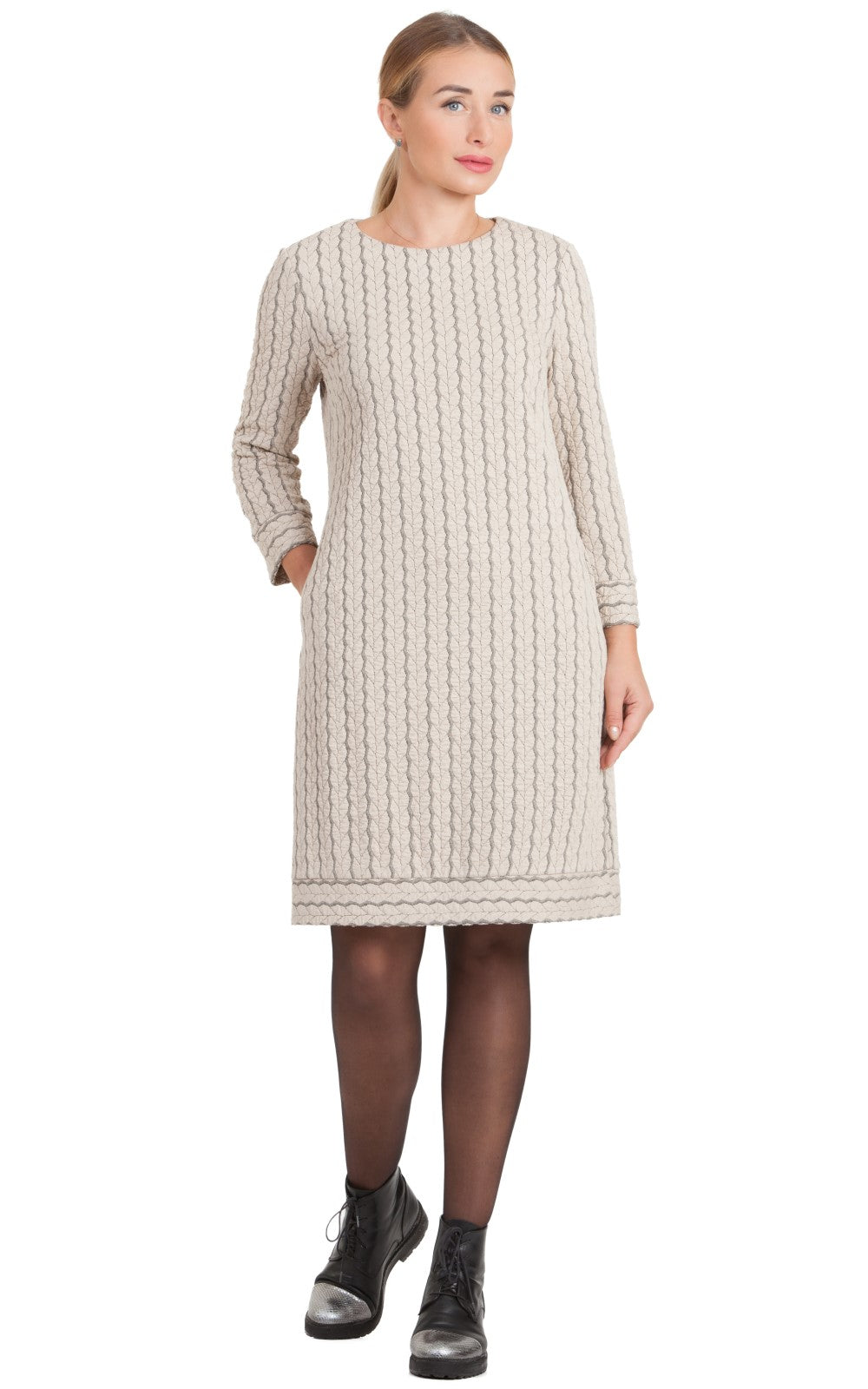 Cozy A-line Dress Priscilla No4