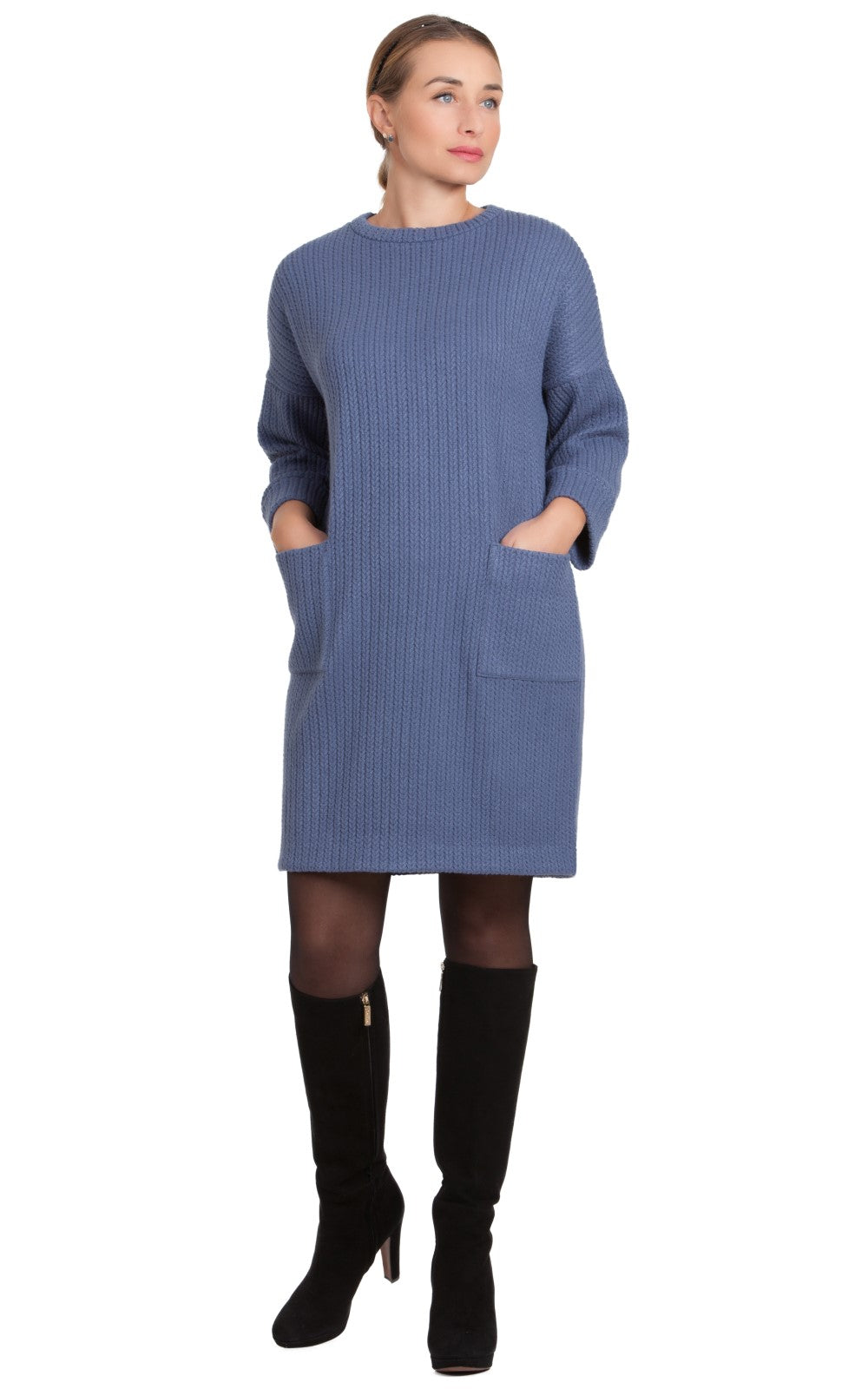 Cozy Warm Tunic Dress Grace No11