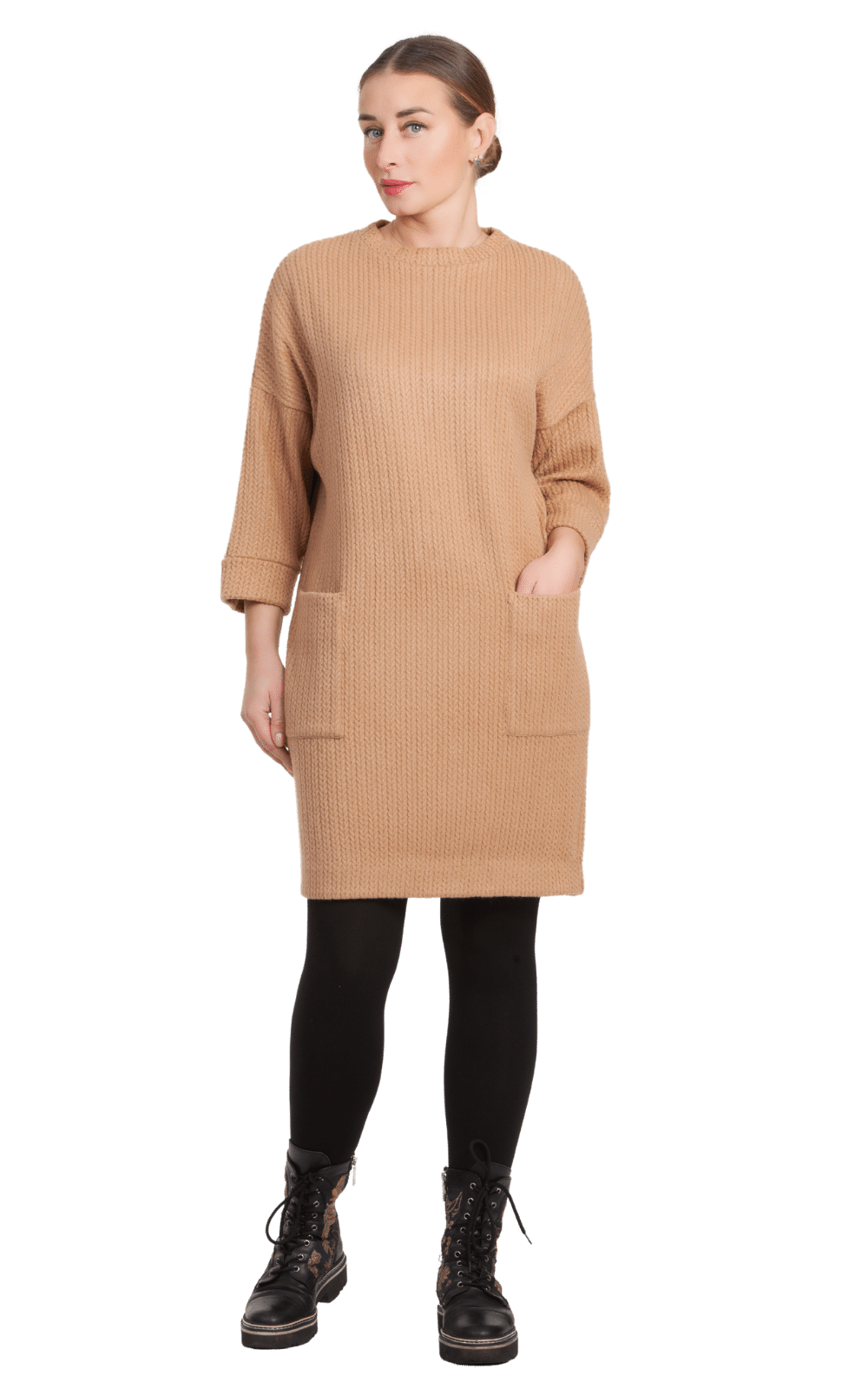 Cozy Warm Tunic Dress Grace No12