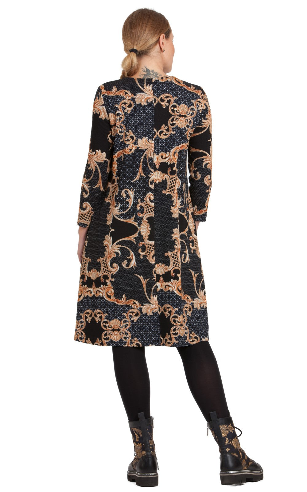 Chic Loose-fit Dress Terry No10