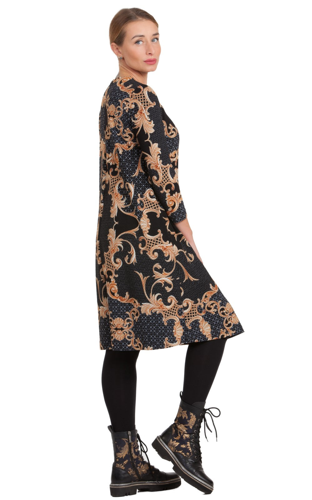 Chic Loose-fit Dress Terry No10