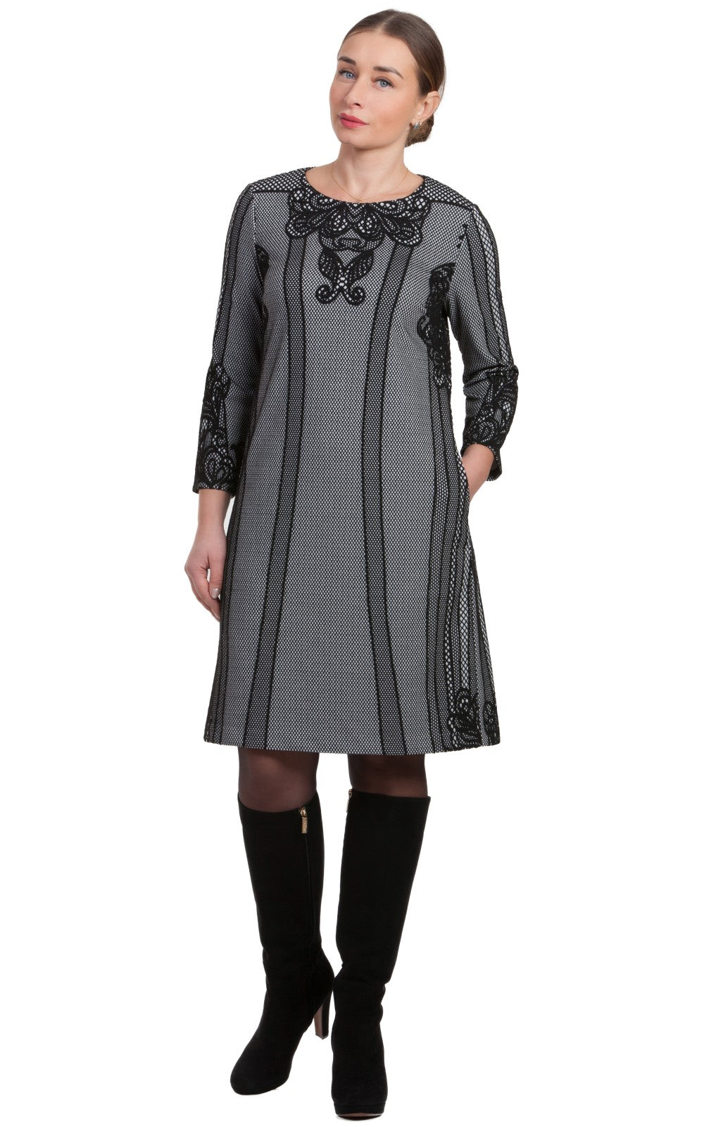 Elegant A-line Dress Azalea No33