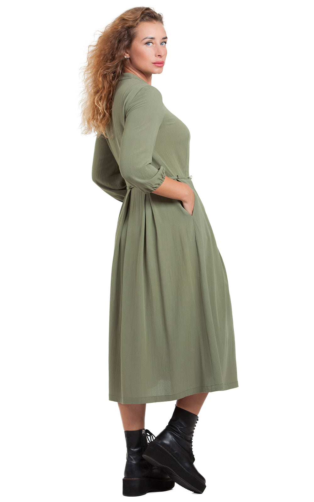 Comfortable Midi Dress Amy No16