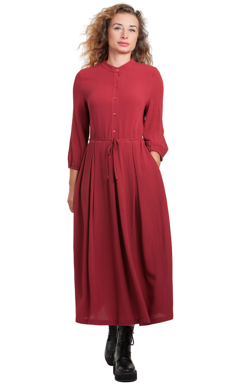 Comfortable Midi Dress Amy No18