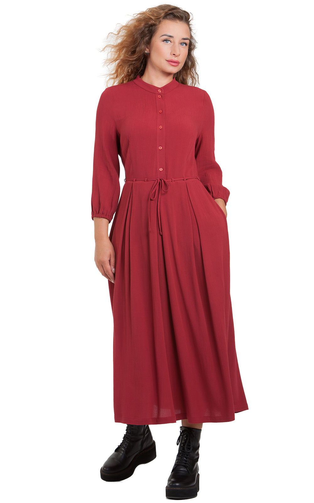 Comfortable Midi Dress Amy No18