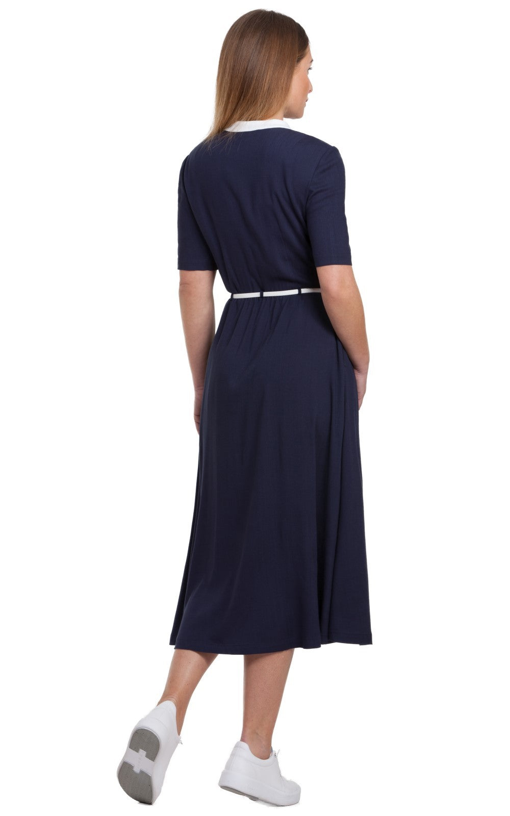 Comfortable Casual Midi Dress Amy No19