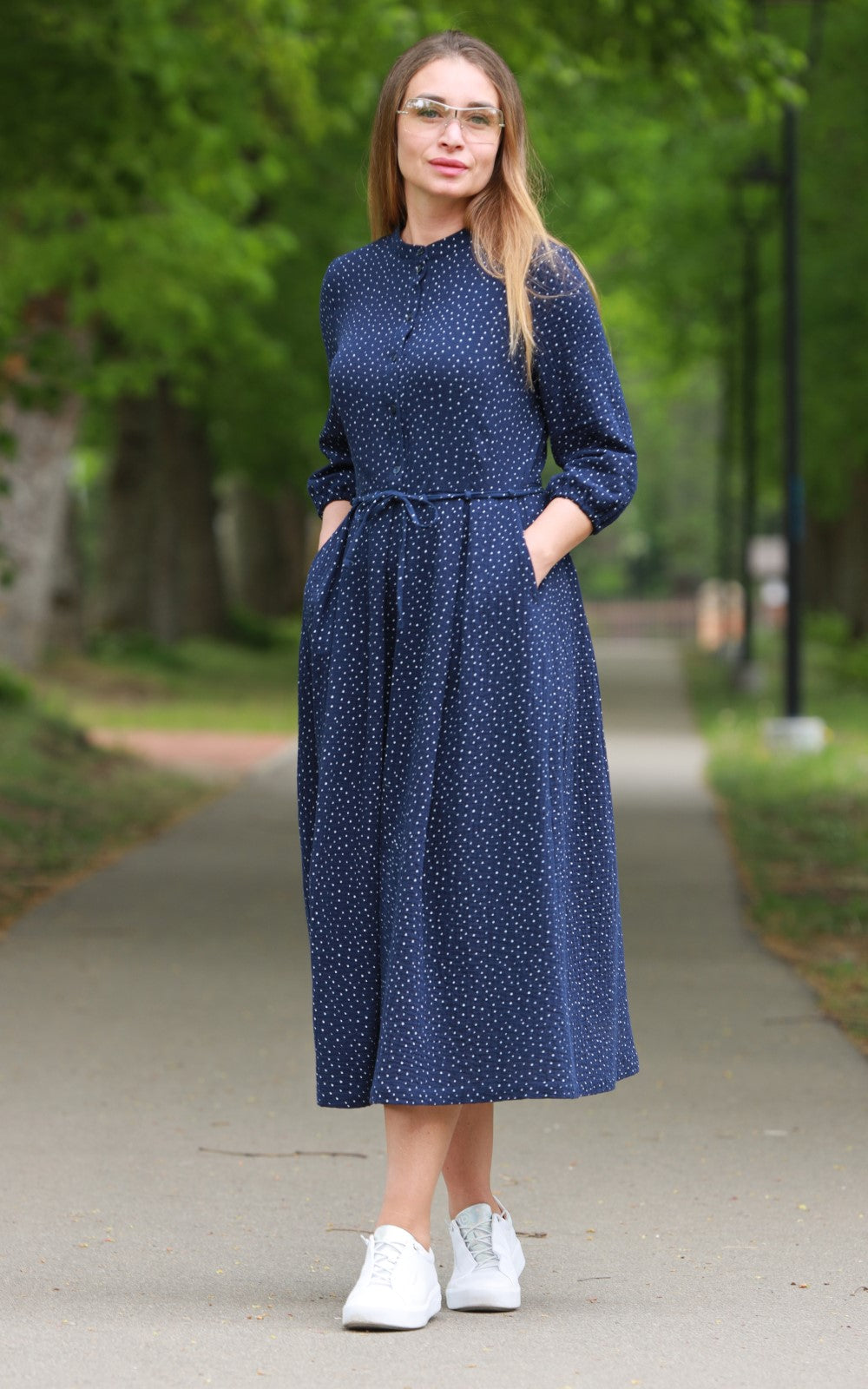 Comfortable Midi Dress Amy No23