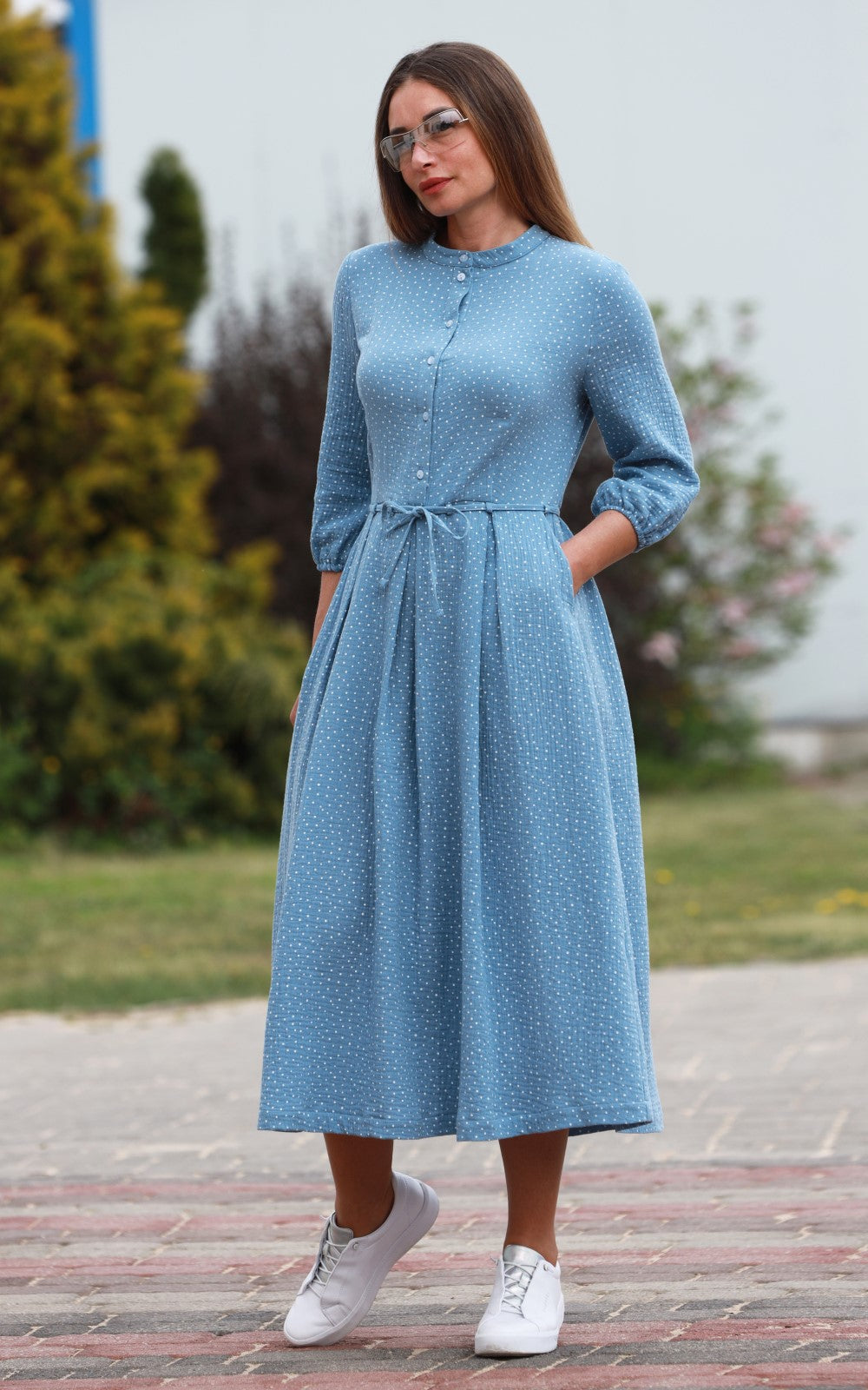 Comfortable Midi Dress Amy No24