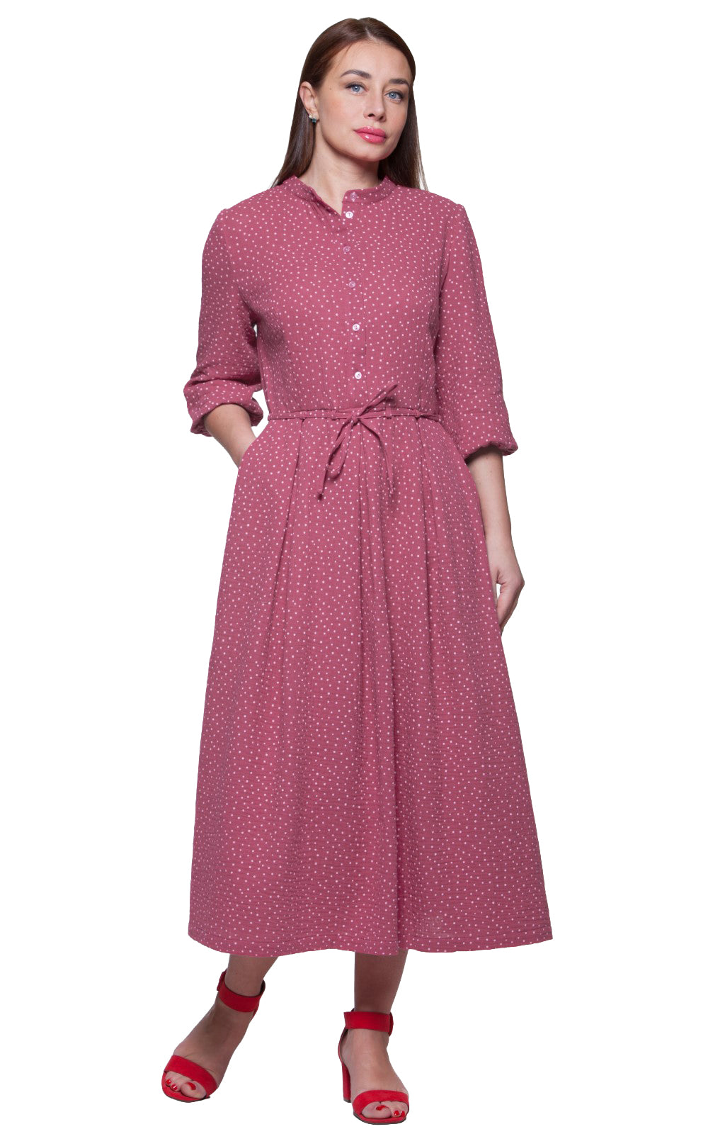 Comfortable Midi Dress Amy No20