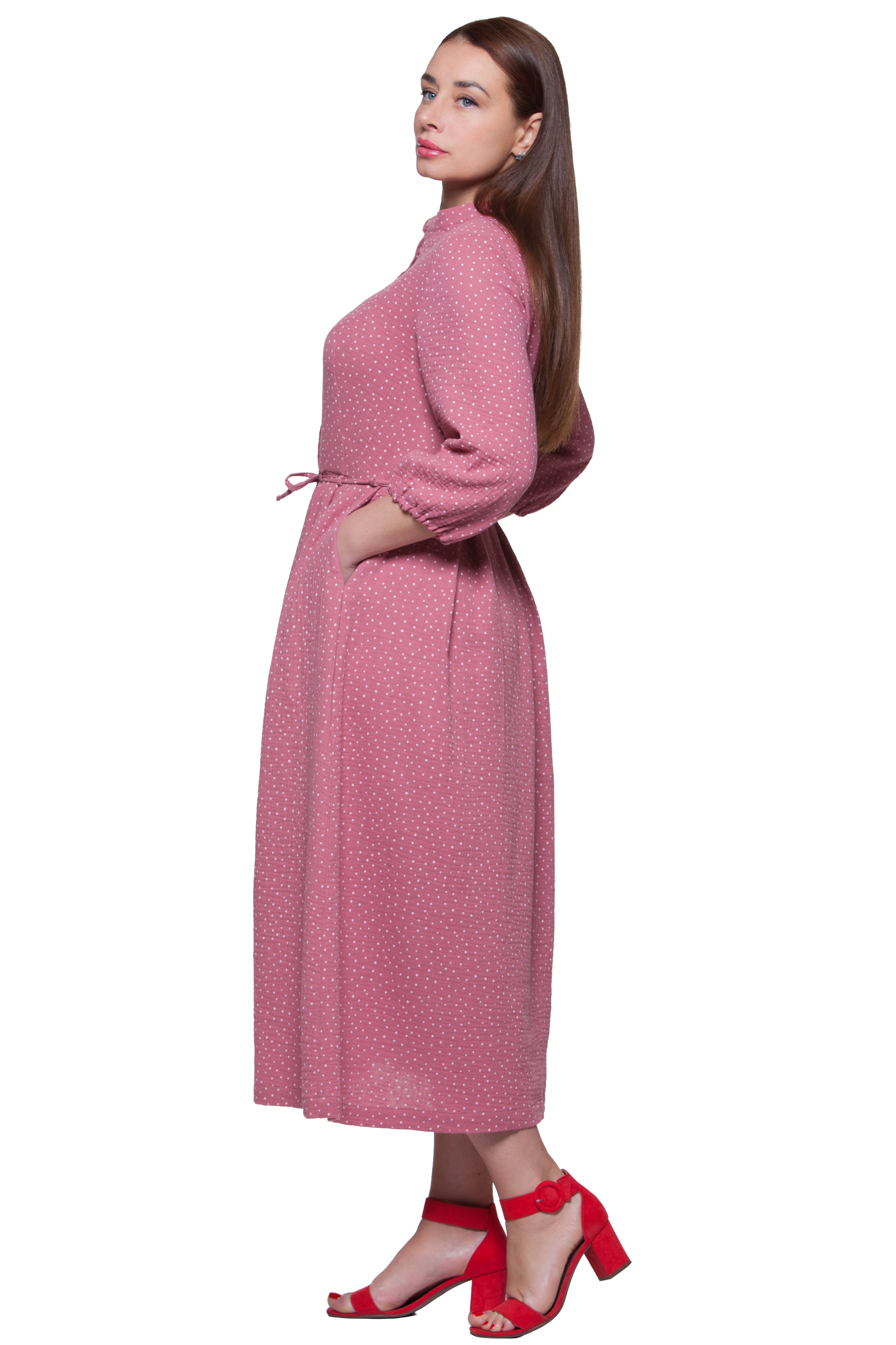 Comfortable Midi Dress Amy No20