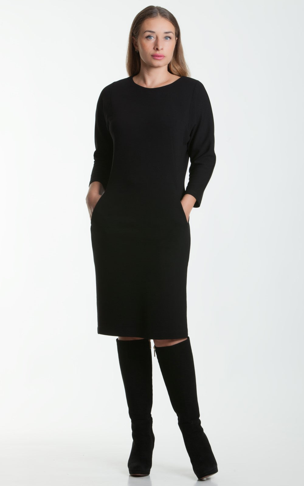 Elegant Black Dress Cary No1