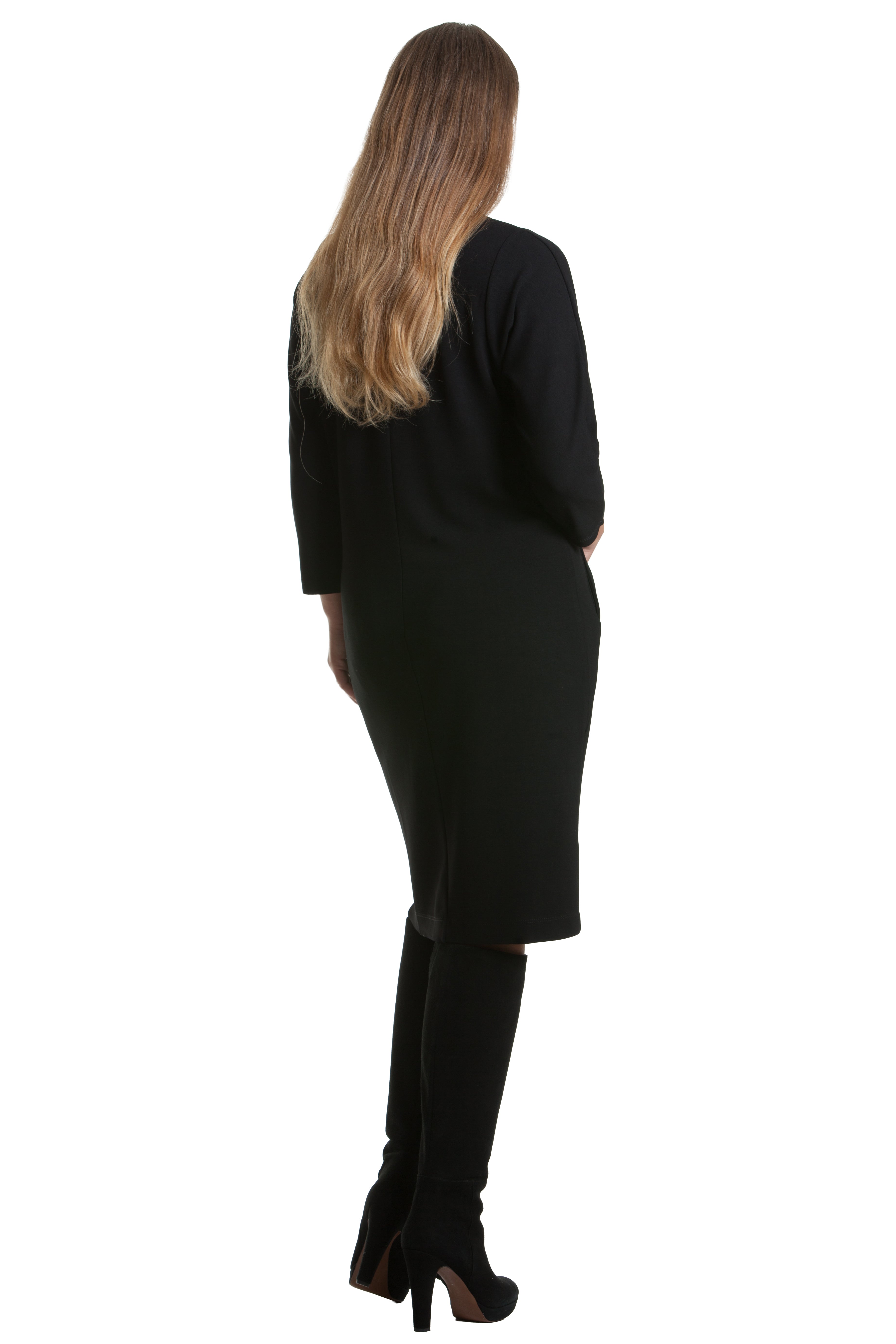 Elegantes Schwarzes Kleid Cary No1