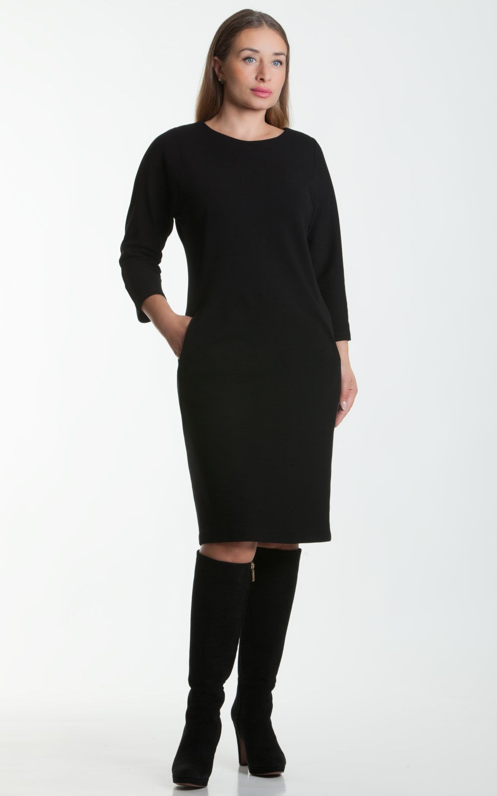 Elegant Black Dress Cary No1