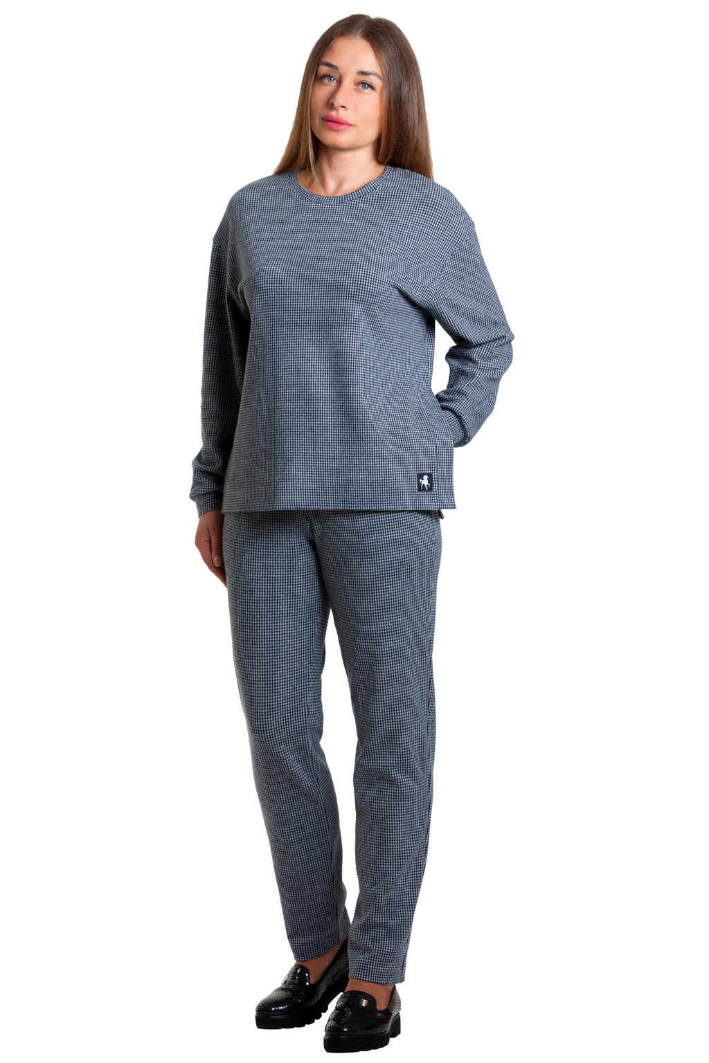 Elegant Cotton Suit Camila No10 — Magnolica Latvian Women's Clothing