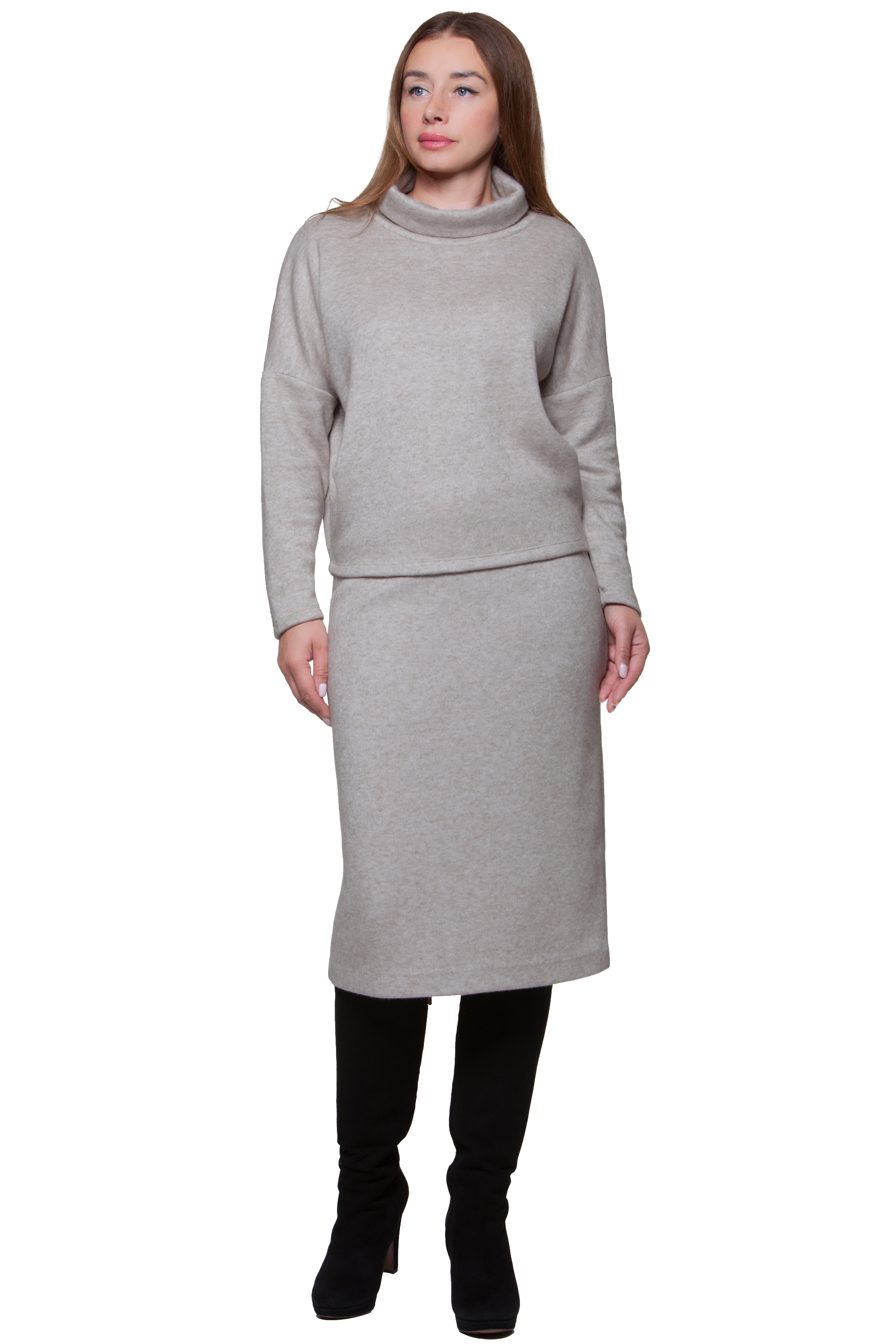Warm and cozy suit Camila No220 — Magnolica Latvian Women's Clothing