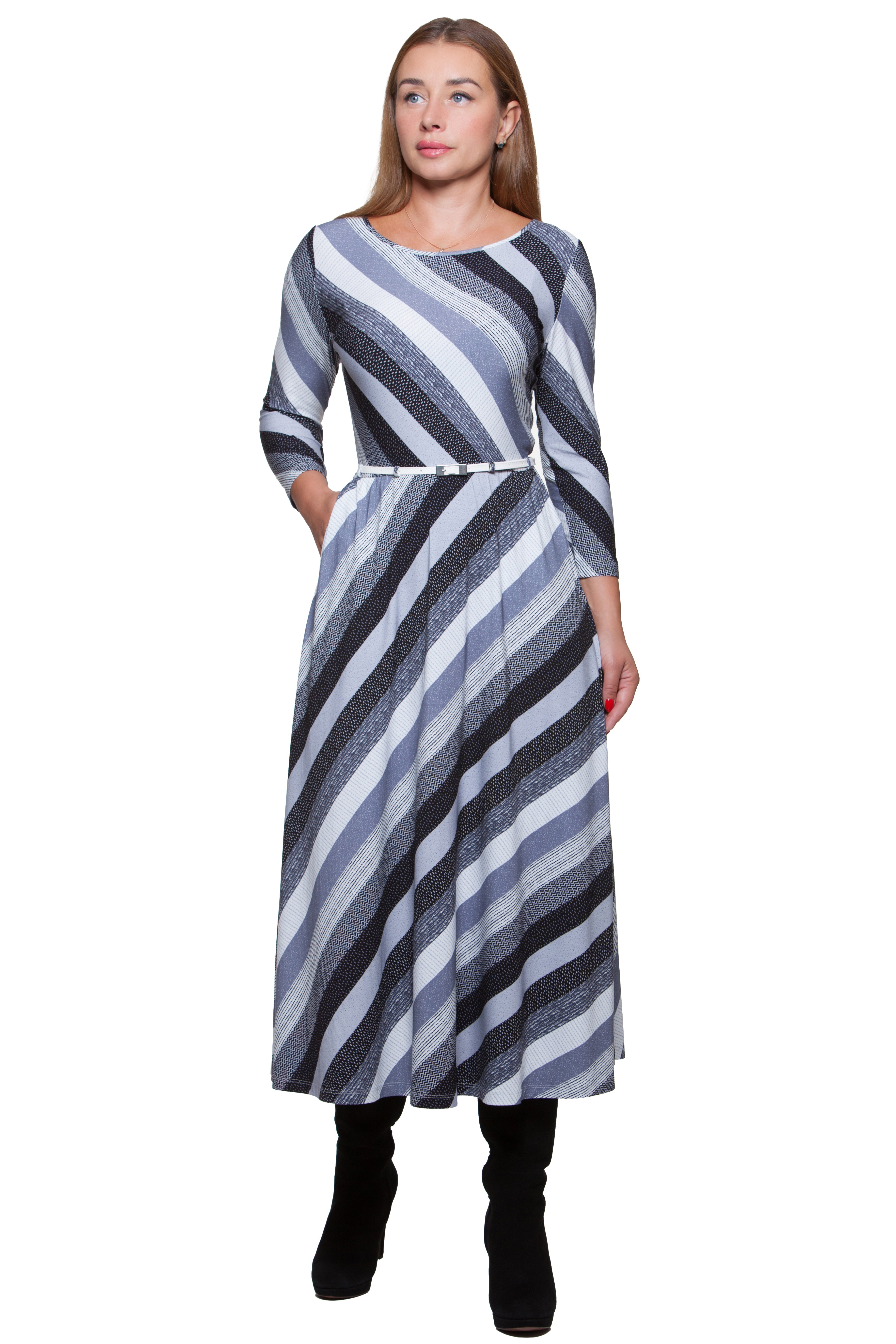 Midi Dress Amy — Magnolica Latvian Women's Clothing