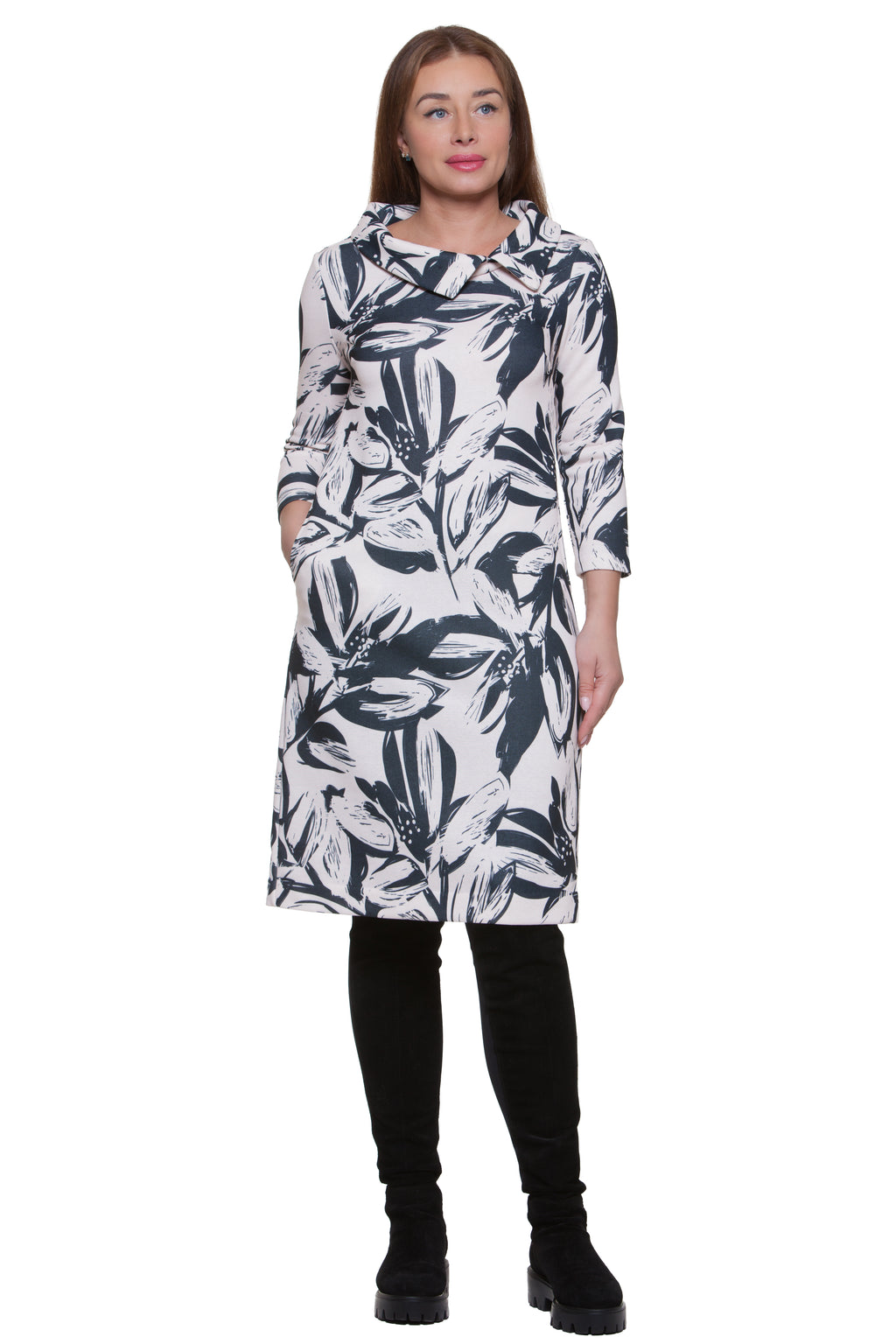 Elegant  Dress Elle No2 — Magnolica Latvian Women's Clothing