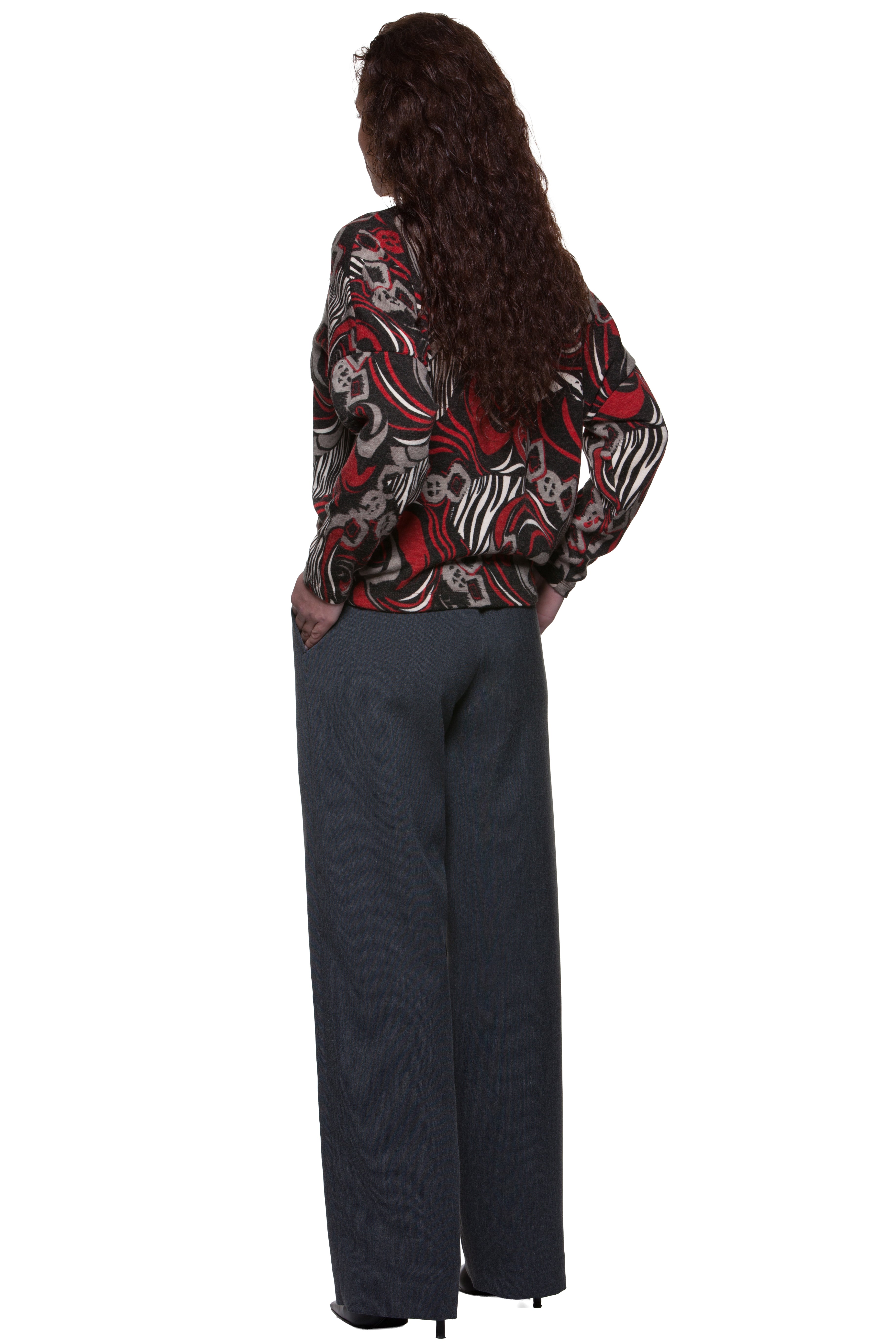 Casual Loose-fit Jumper Annie No46