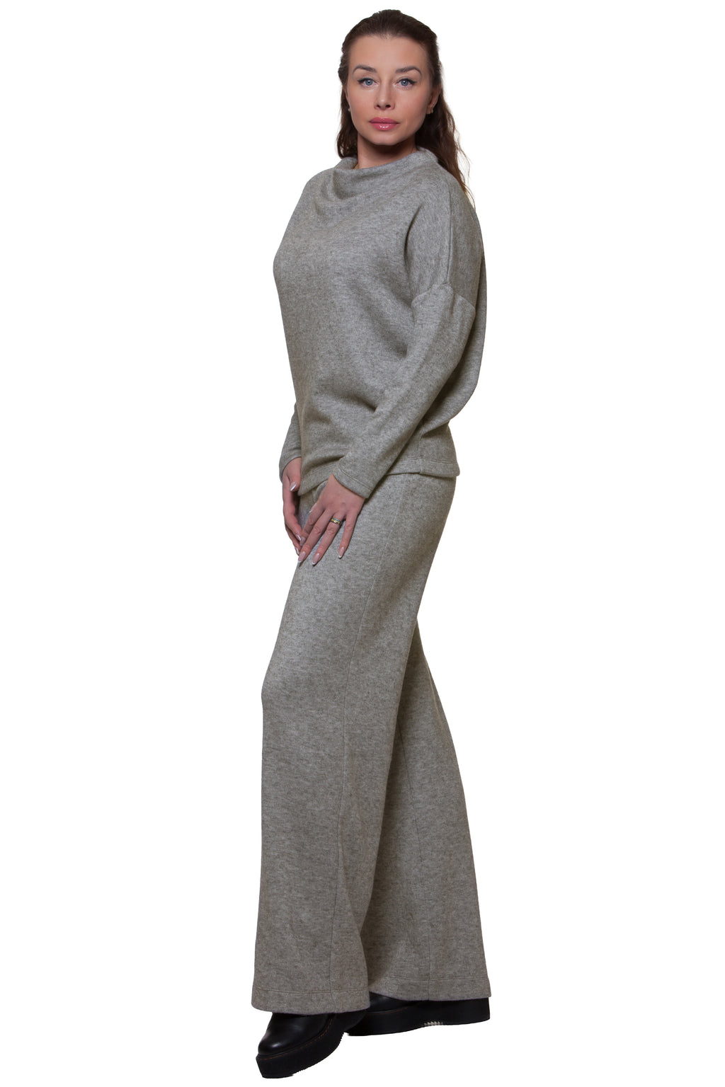 Warm Cozy Pantsuit Camila No9 — Magnolica Latvian Women's Clothing
