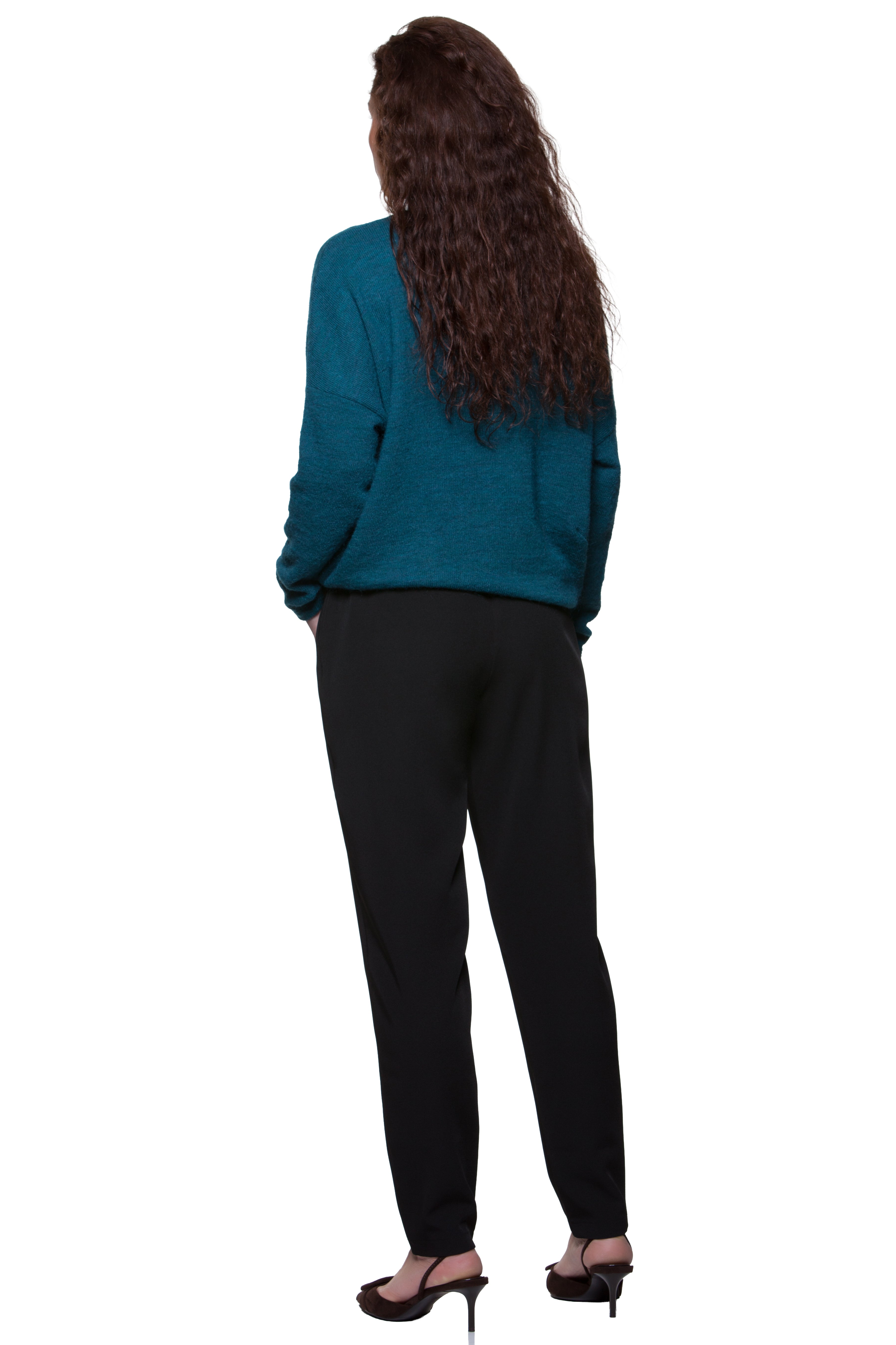 Casual Wool Loose-fit Jumper Iris No2