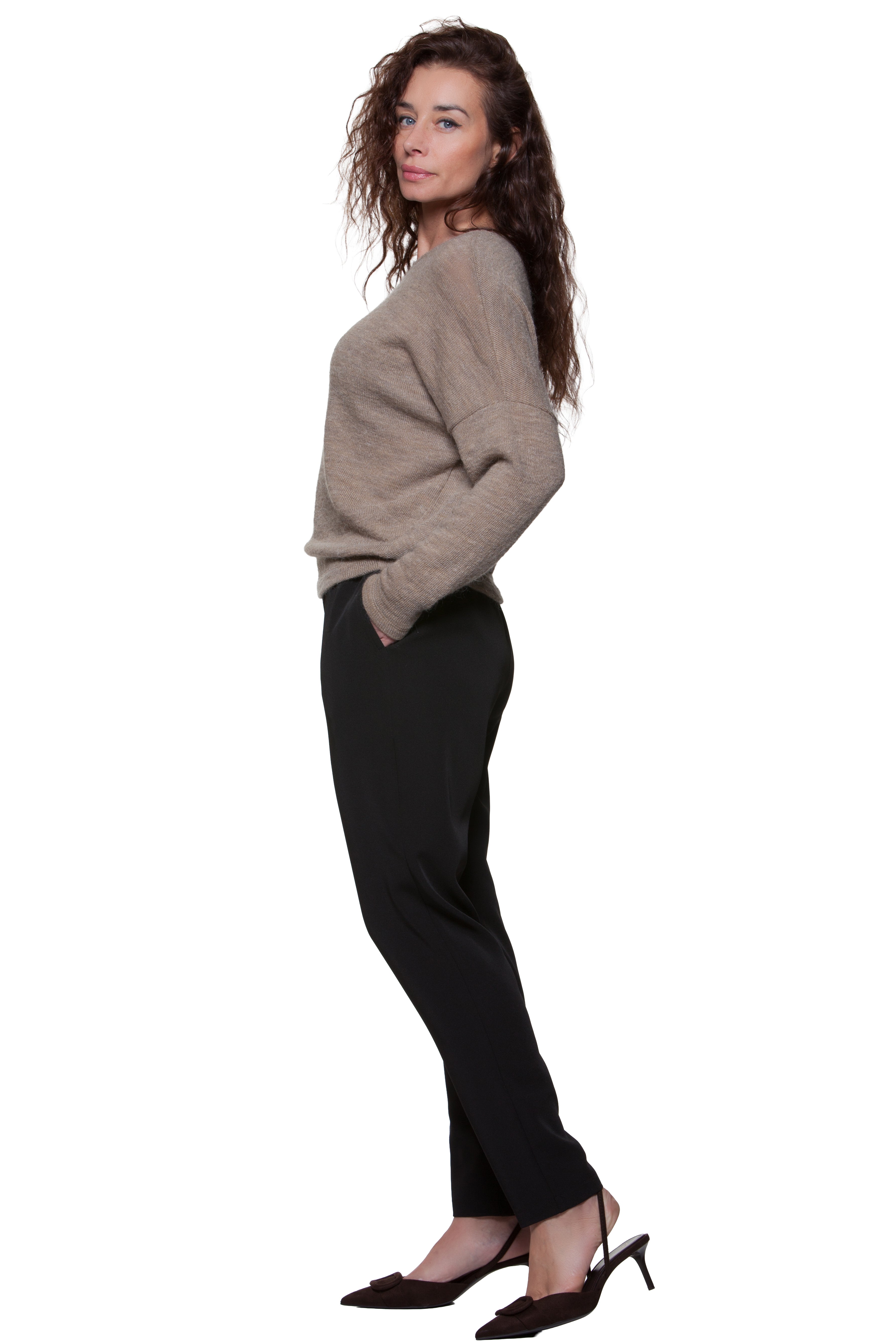 Casual Wool Loose-fit Jumper Iris No5