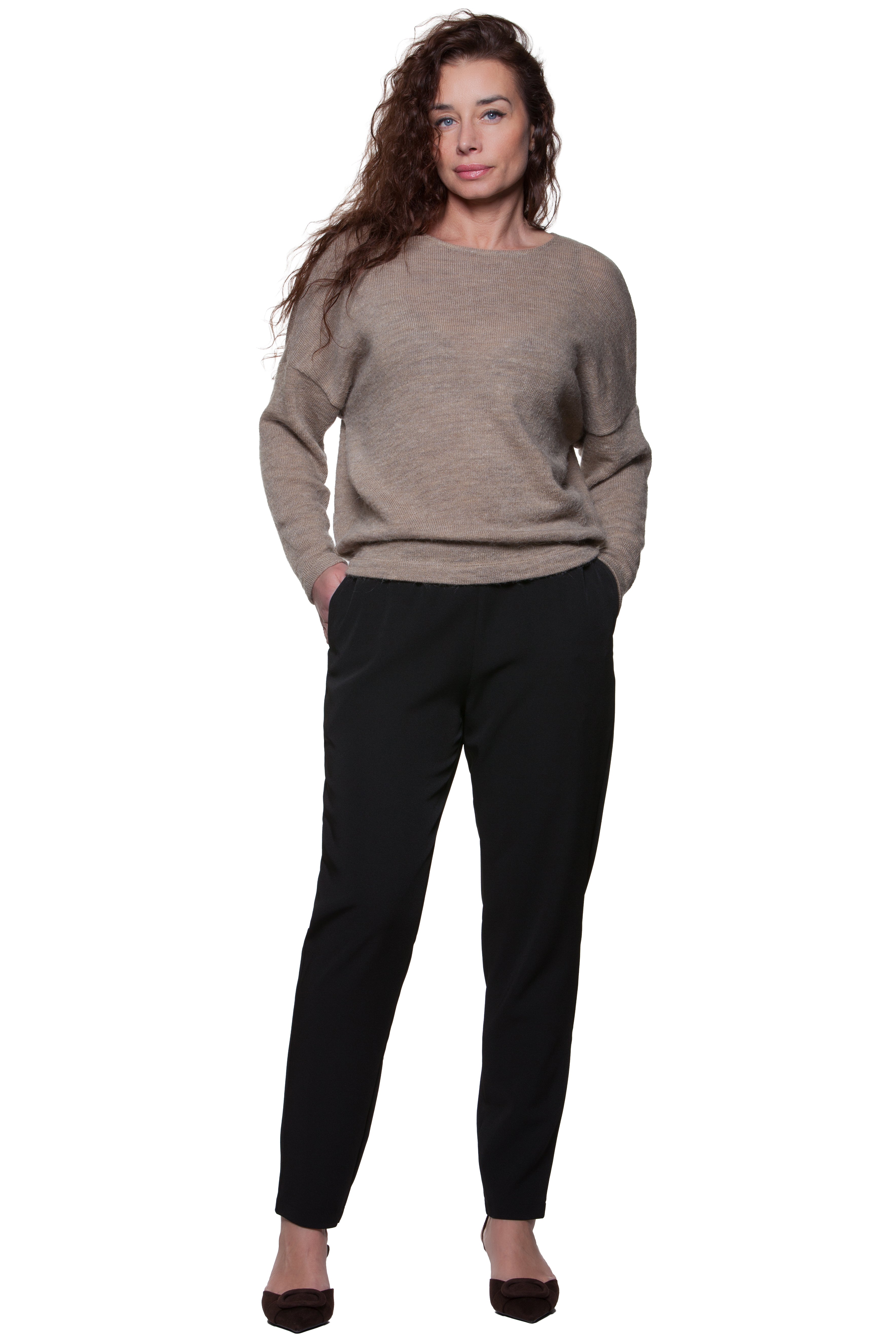 Casual Wool Loose-fit Jumper Iris No5