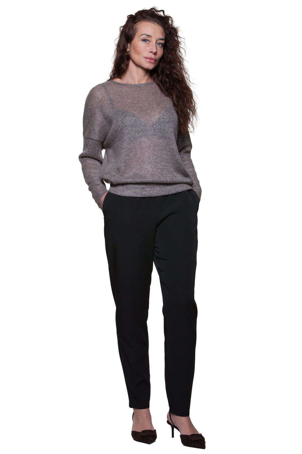 Casual Wool Loose-fit Jumper Iris No4